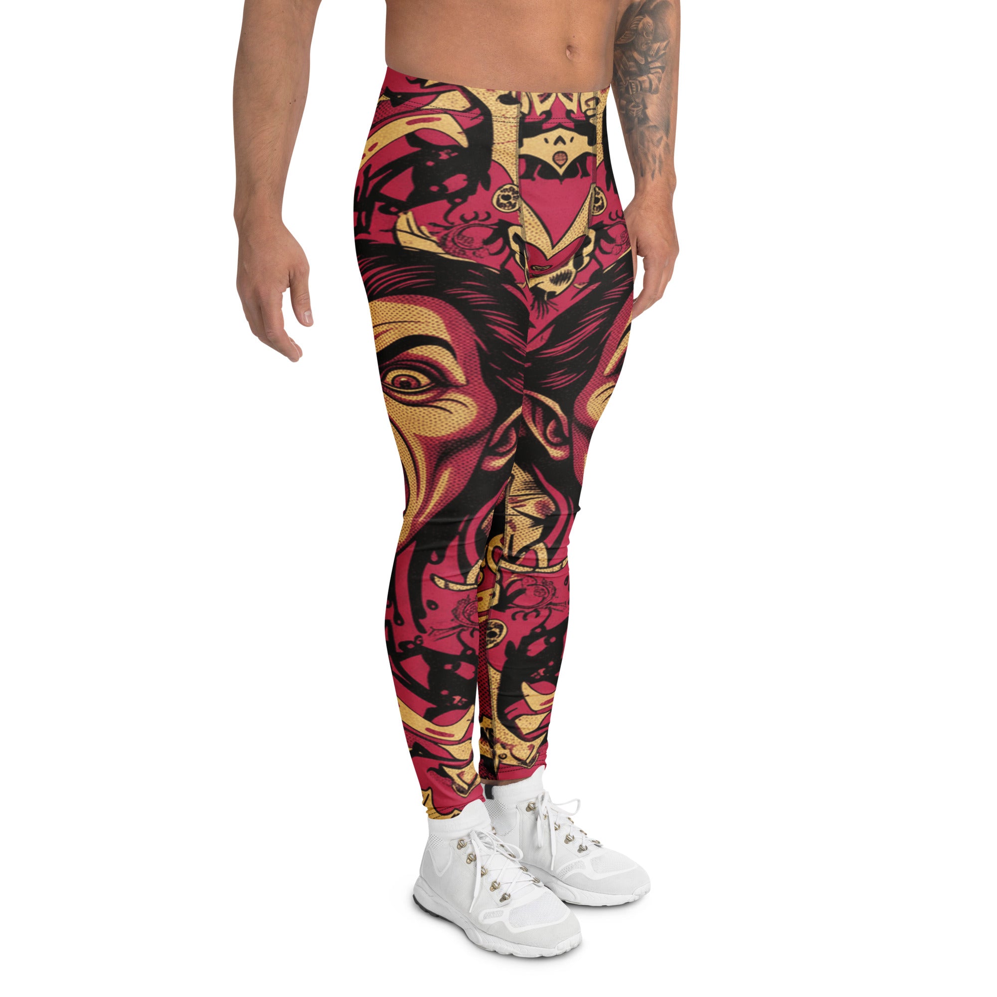 Hammer Horror Poster Collage Meggings | GearBunch