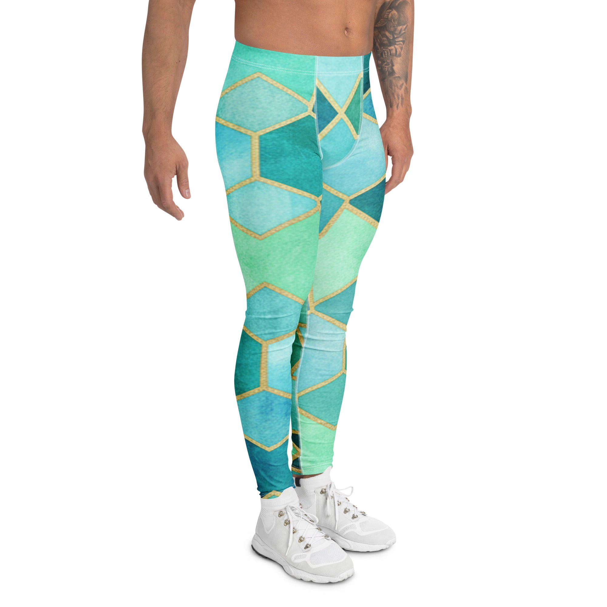 Lagoon Watercolour Meggings | GearBunch
