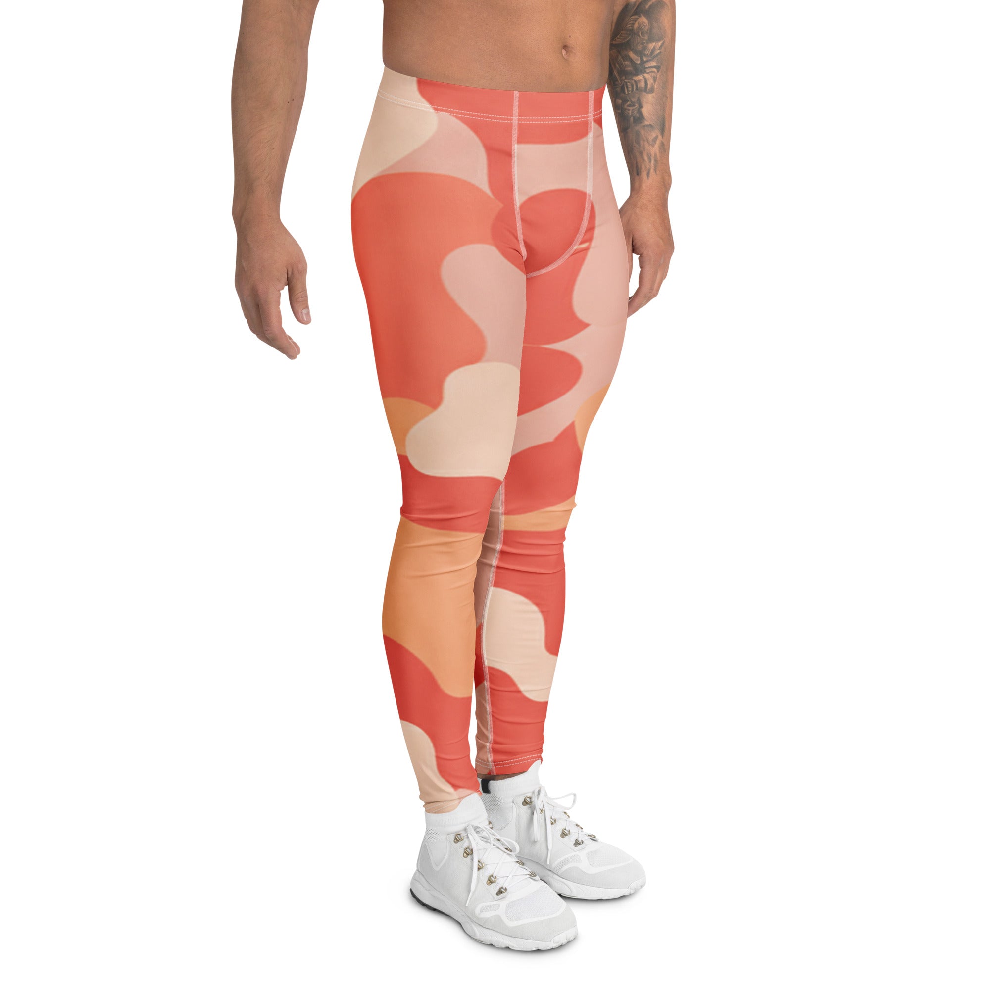 Coral Sunset Camo Meggings | GearBunch