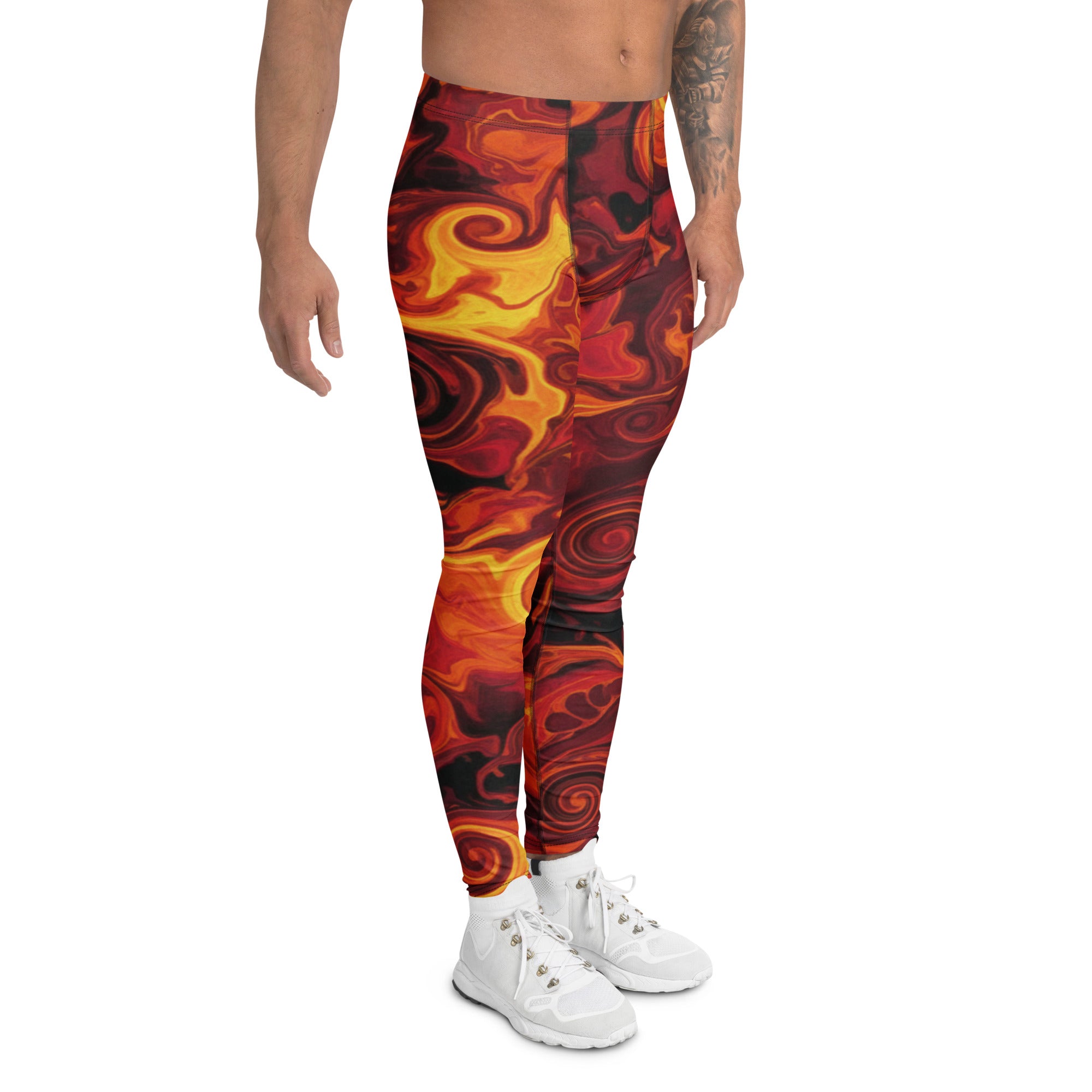 Liquid Marble Lava Flow Meggings | GearBunch