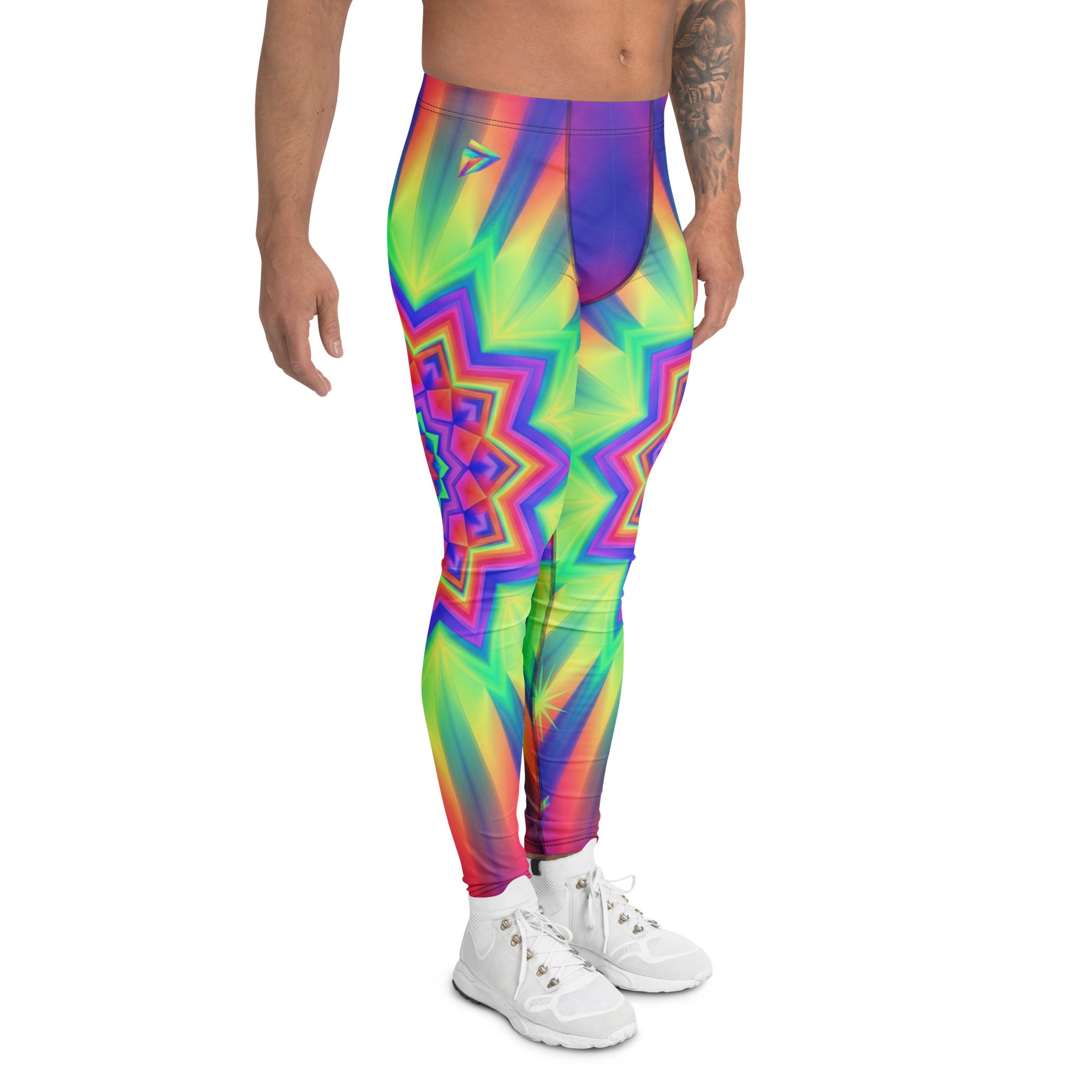 Psychedelic Starburst Prism Meggings | GearBunch