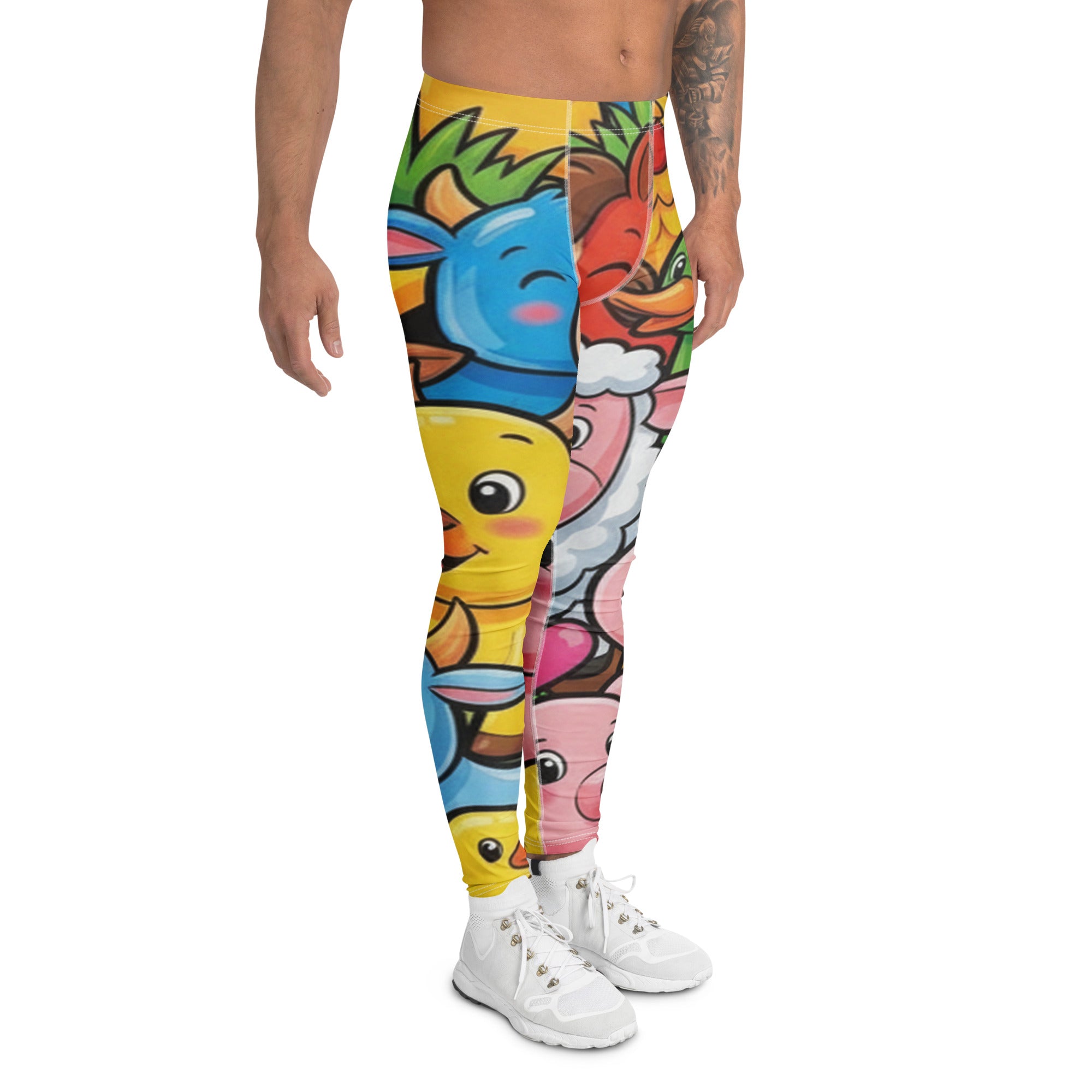 Vibrant Farm Animals Meggings | GearBunch