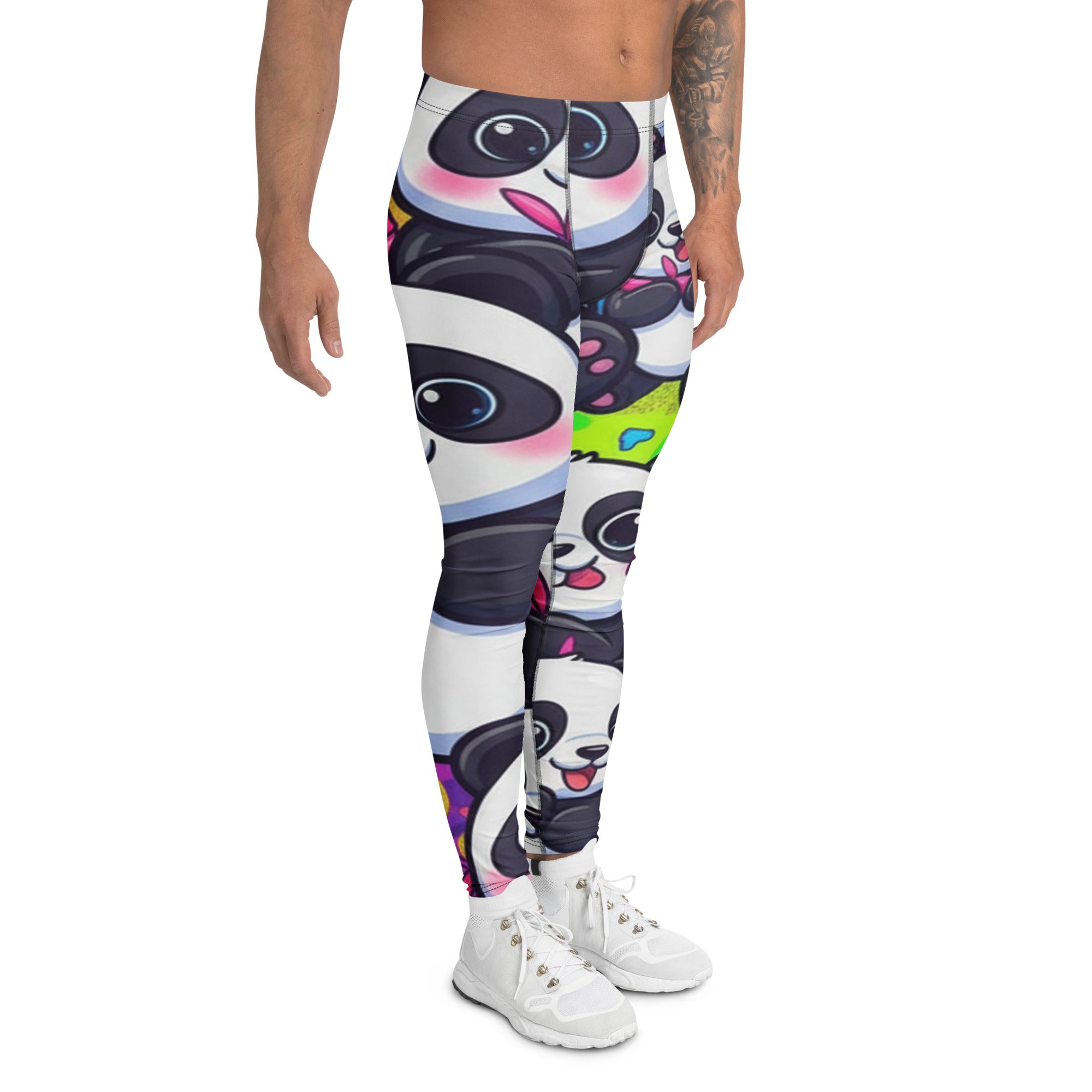 Vibrant Panda Party Meggings | GearBunch