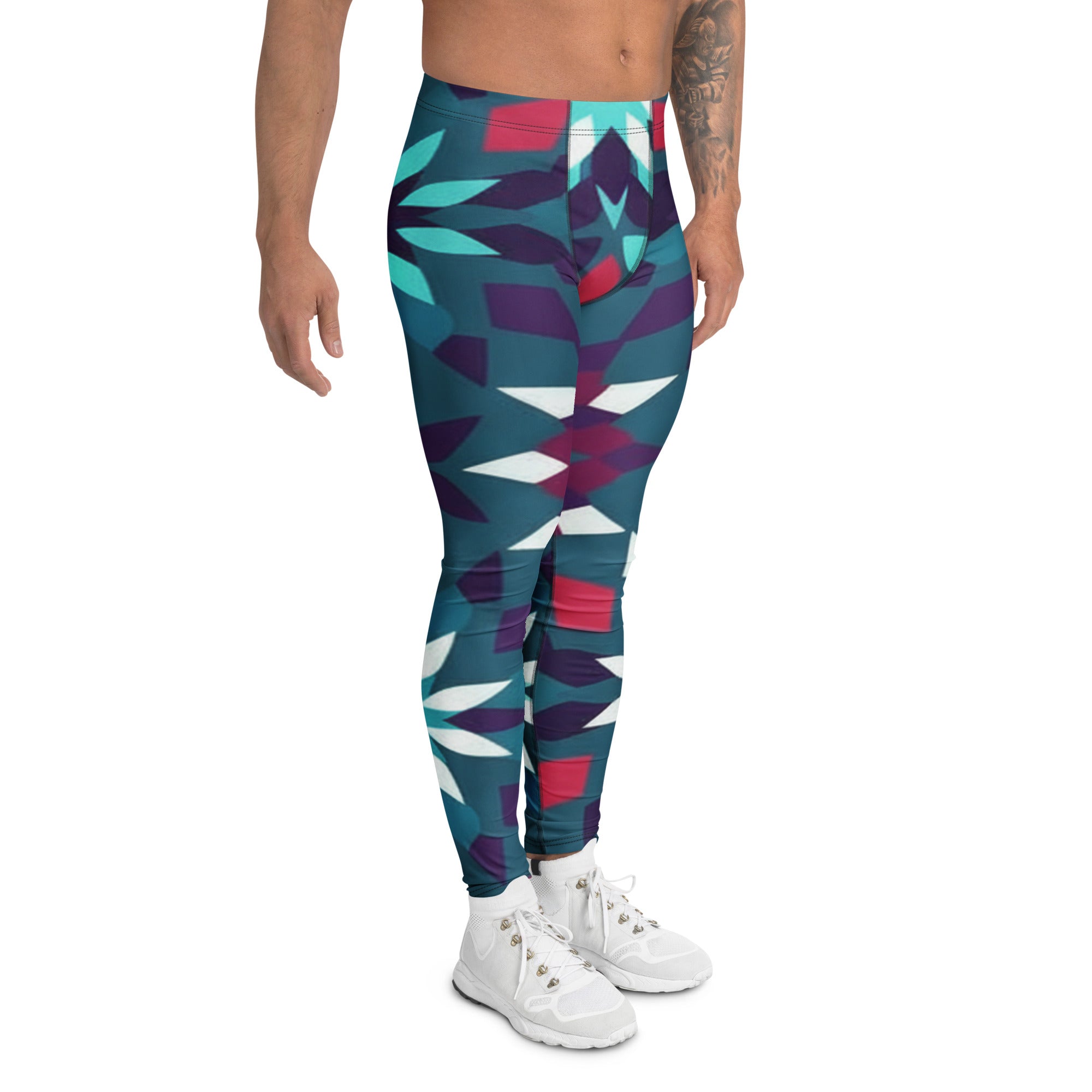 Zellige Crimson Teal Meggings | GearBunch
