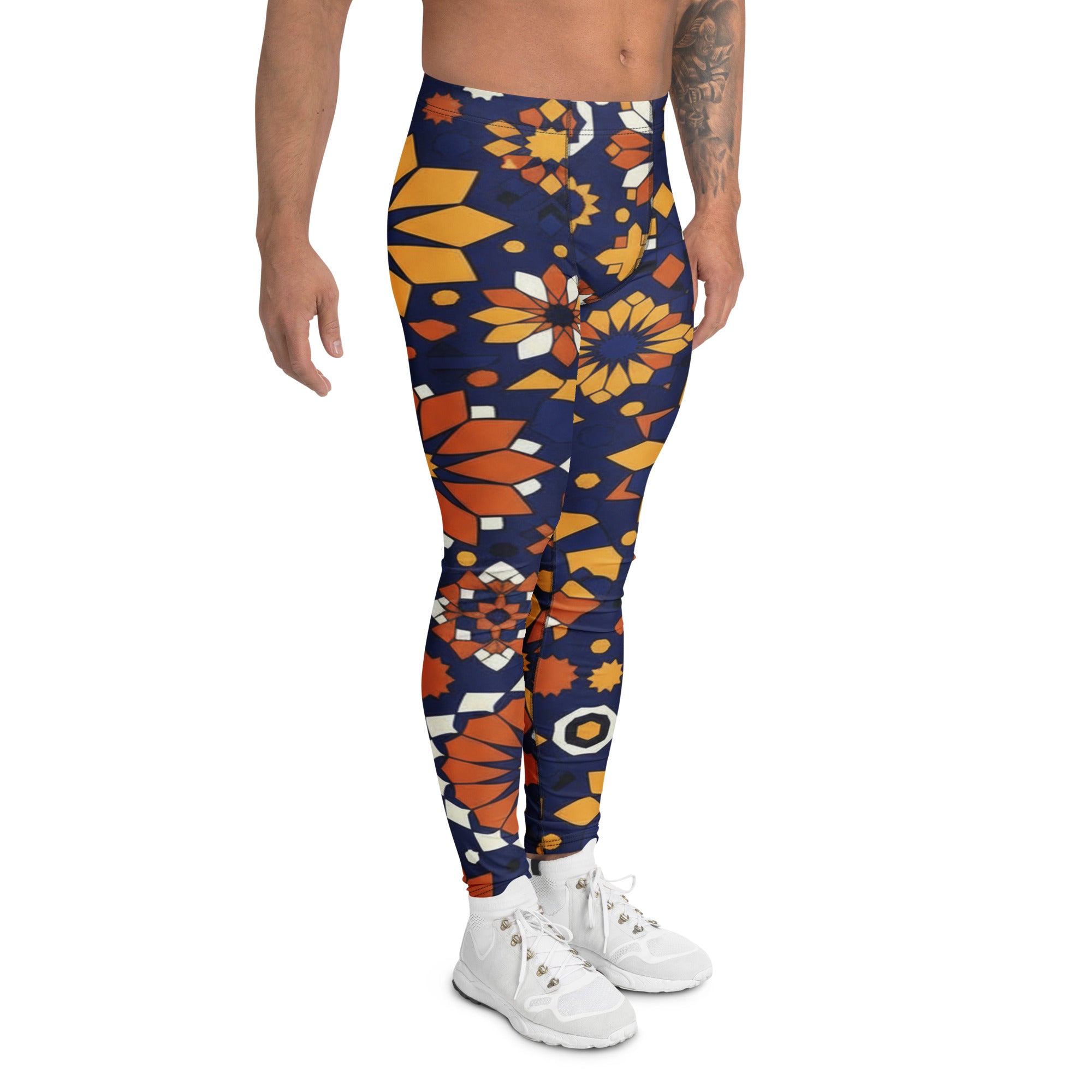 Zellige Indigo Saffron Meggings | GearBunch