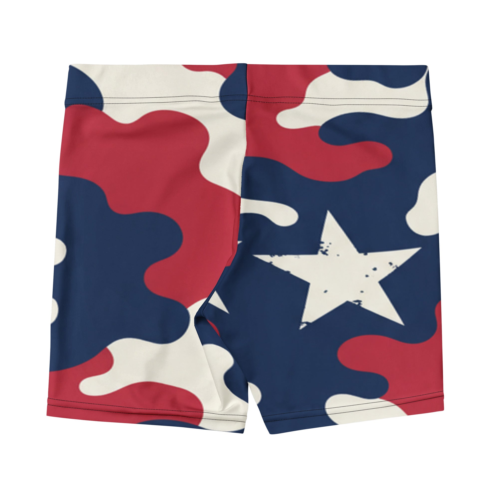 Red White Blue Camo Stars Shorts | GearBunch