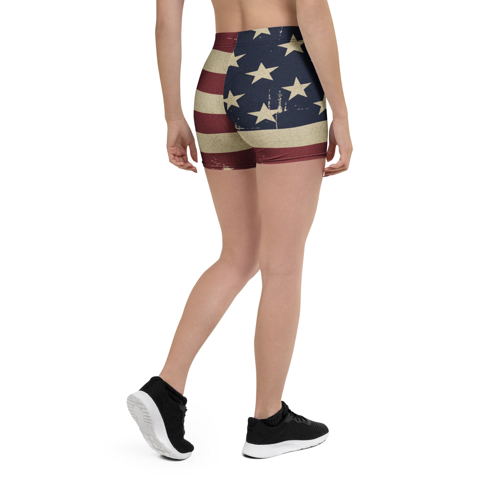 American Flag Distressed Shorts | GearBunch