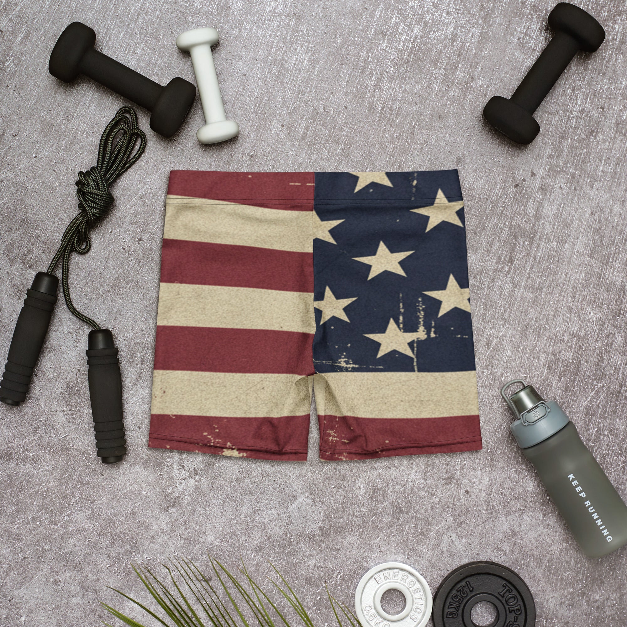 American Flag Distressed Shorts | GearBunch