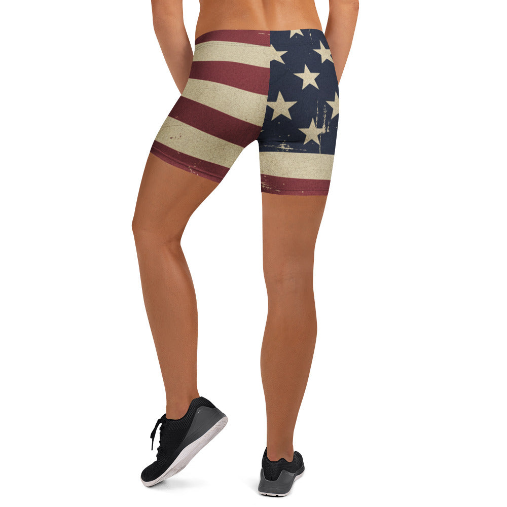 Vintage American Flag Shorts | GearBunch