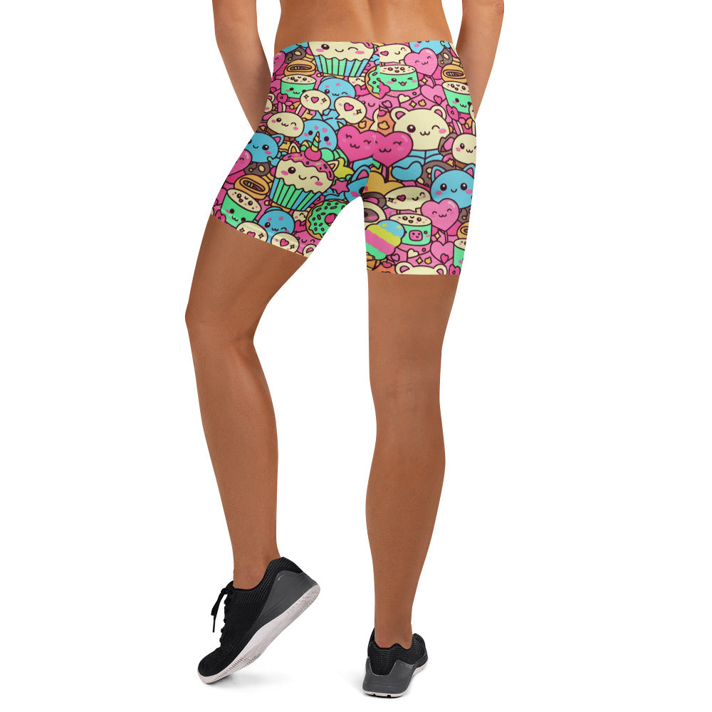 Kawaii Sweet Treats Gear Up Shorts | GearBunch