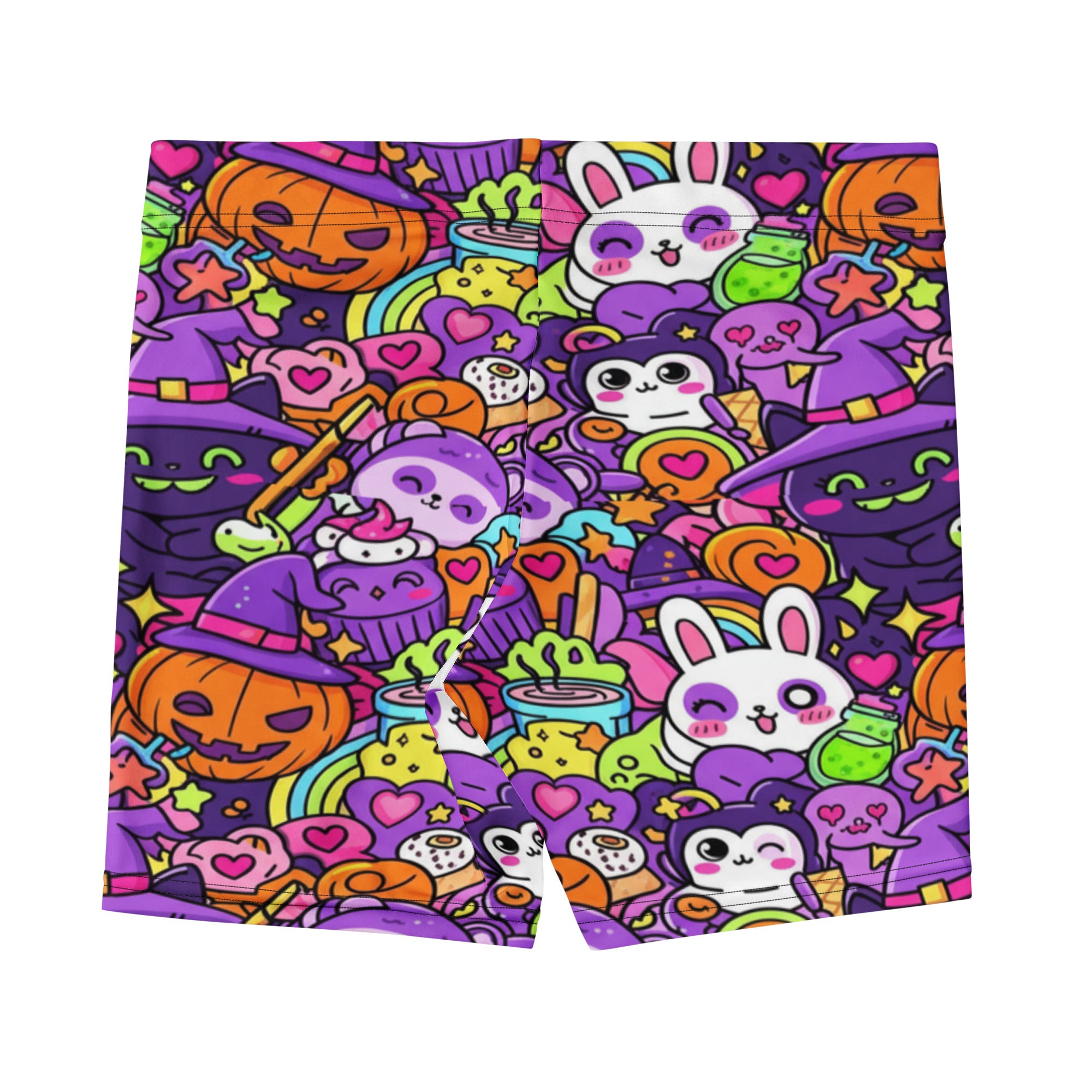 Kawaii Witch Familiar Gear Up Shorts | GearBunch