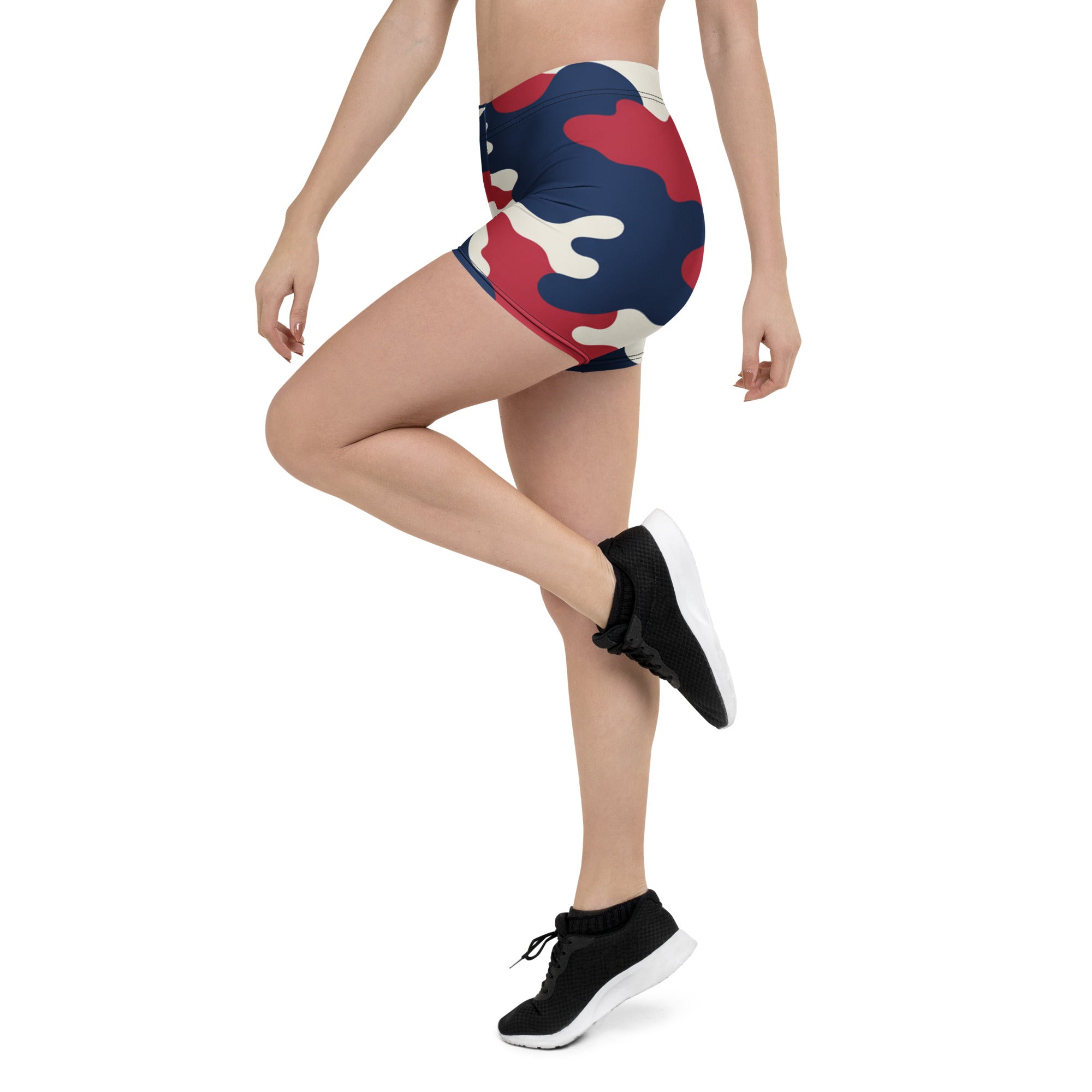 Red White Blue Camo Stars Shorts | GearBunch