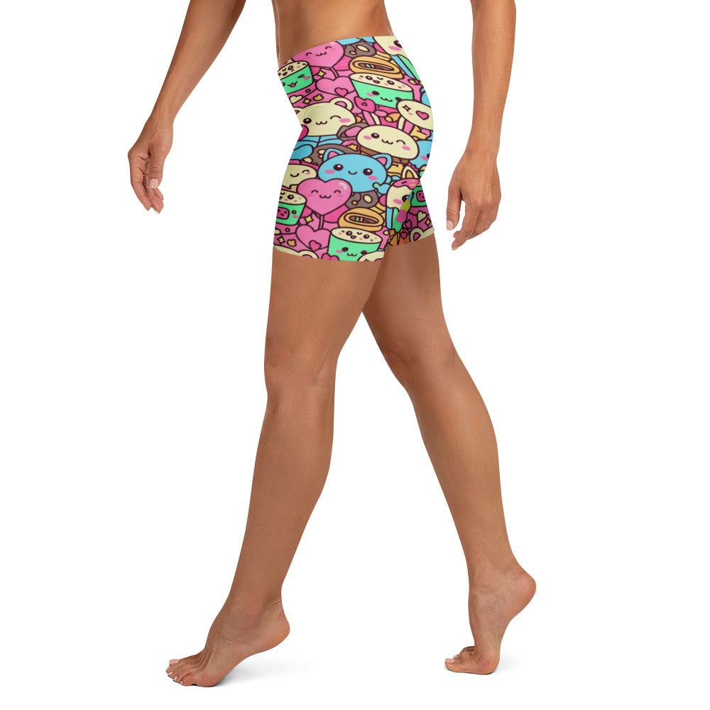 Kawaii Sweet Treats Gear Up Shorts | GearBunch