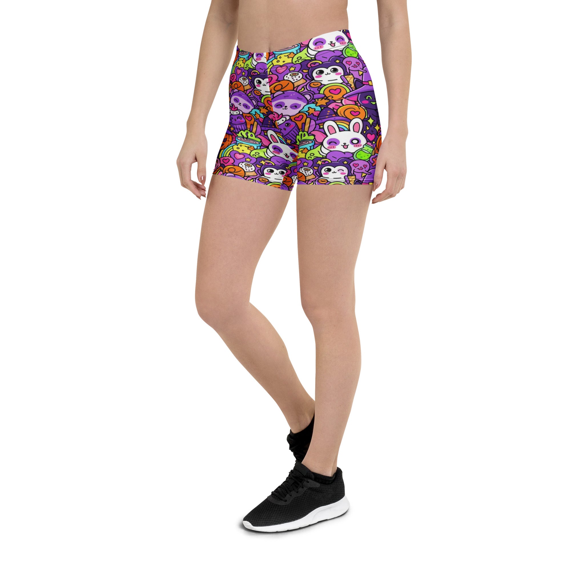 Kawaii Witch Familiar Gear Up Shorts | GearBunch