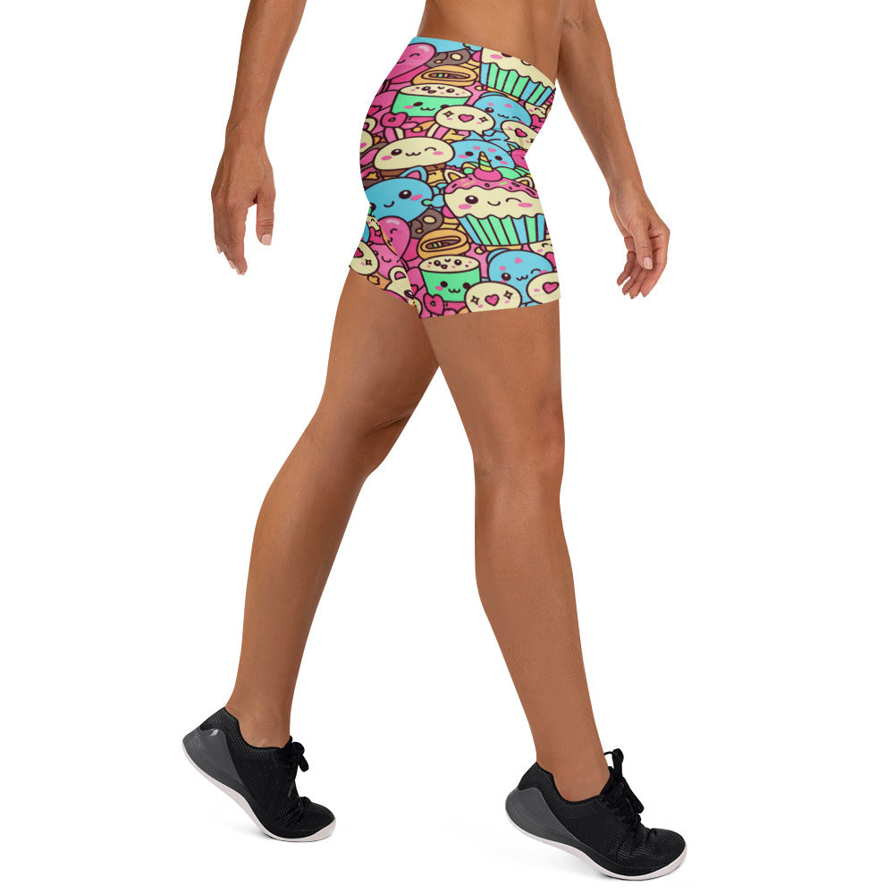 Kawaii Sweet Treats Gear Up Shorts | GearBunch