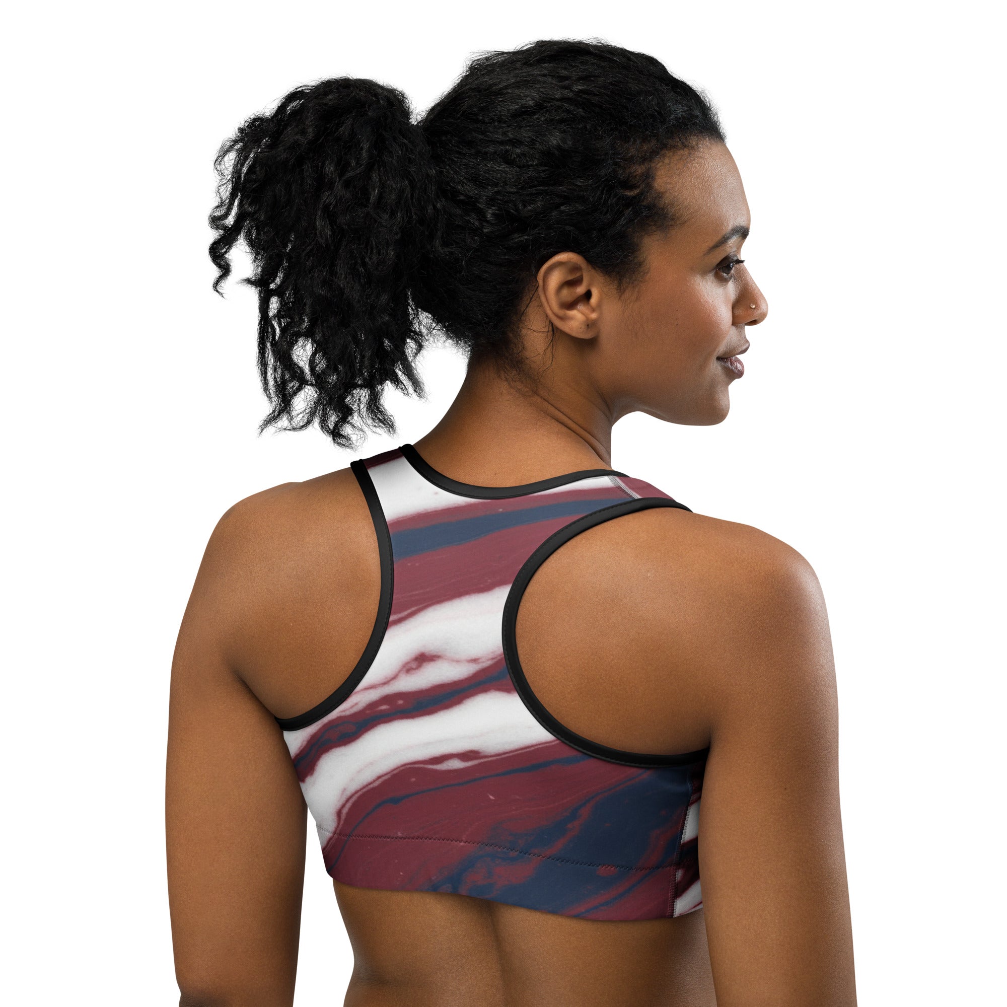 American Marble Sports Bra | GearBunch