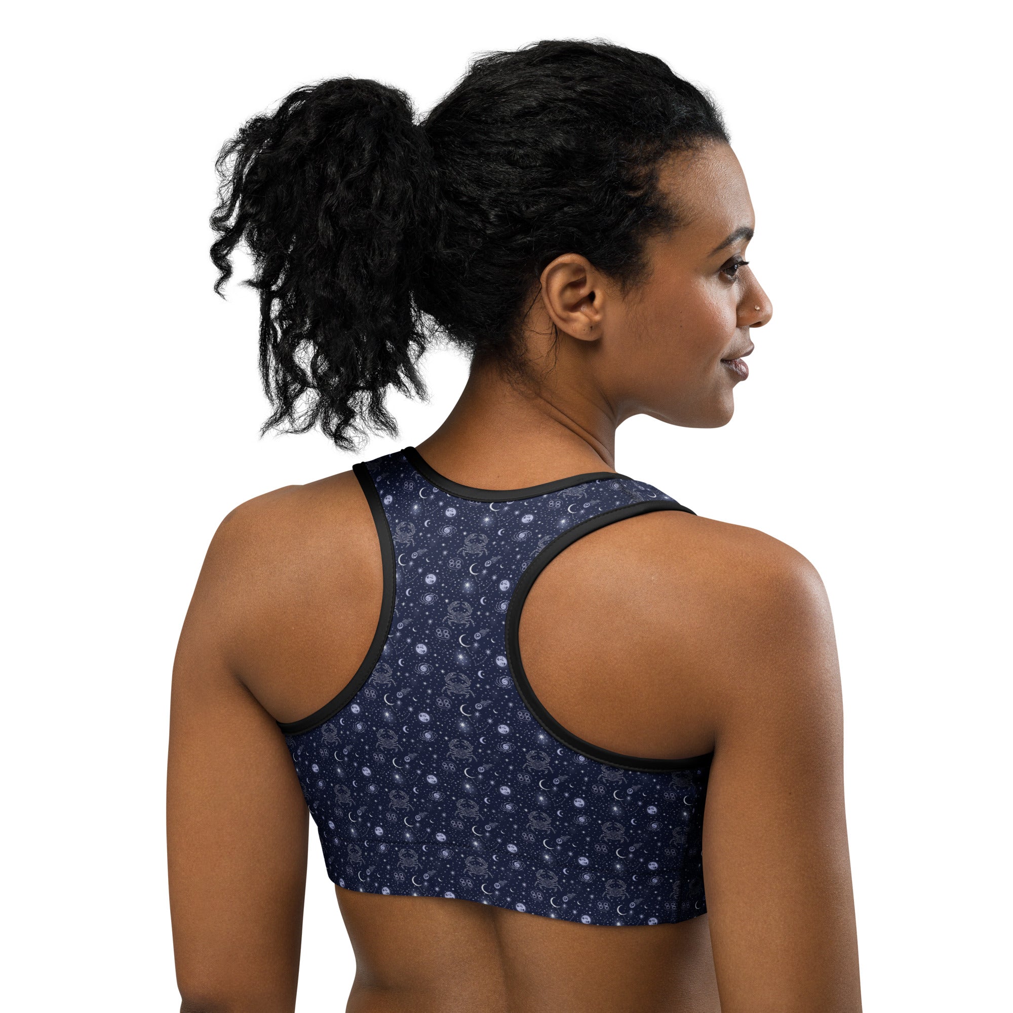 Cancer Celestial Sports Bra | GearBunch
