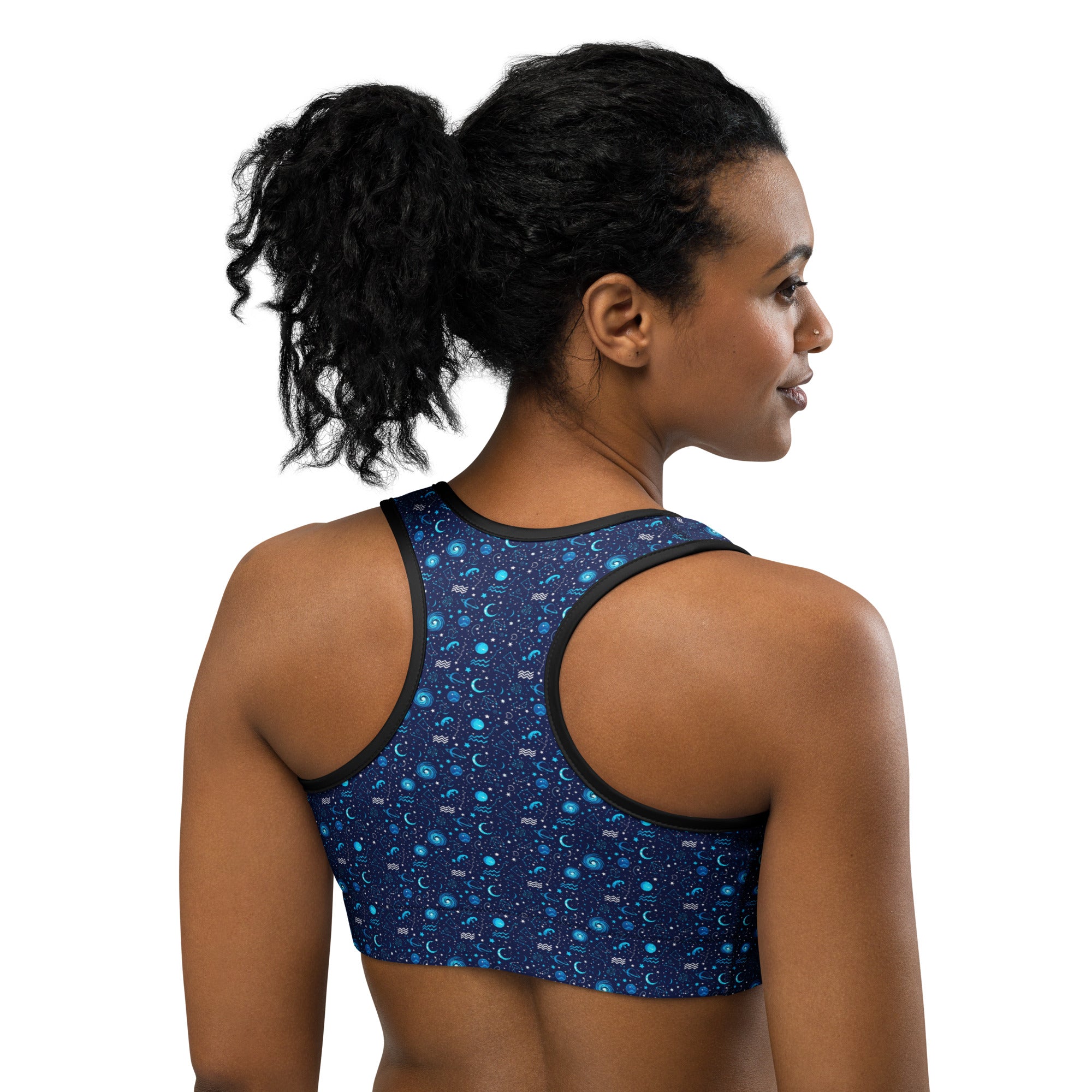 Aquarius Celestial Sports Bra | GearBunch