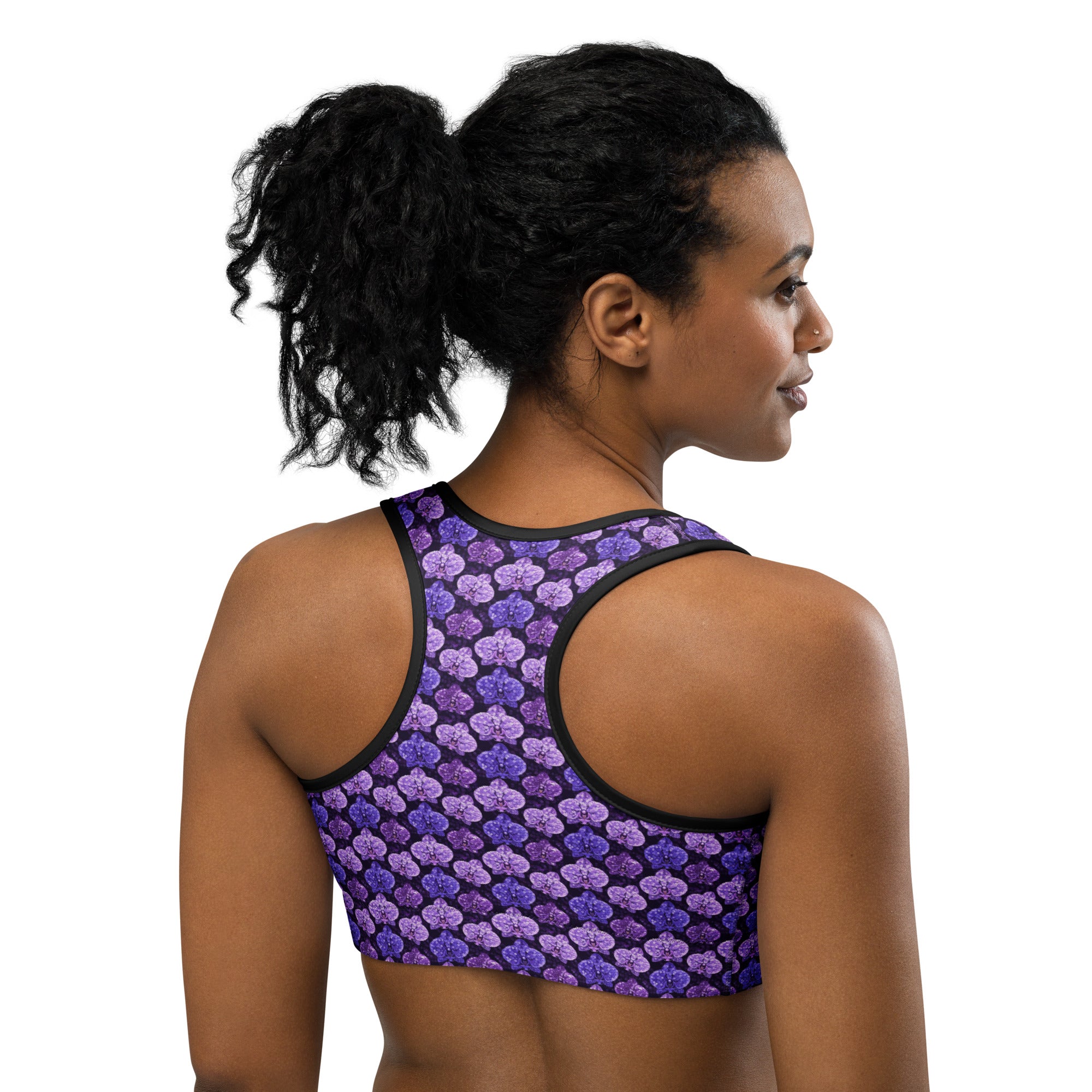 Purple Orchid Sports Bra | GearBunch