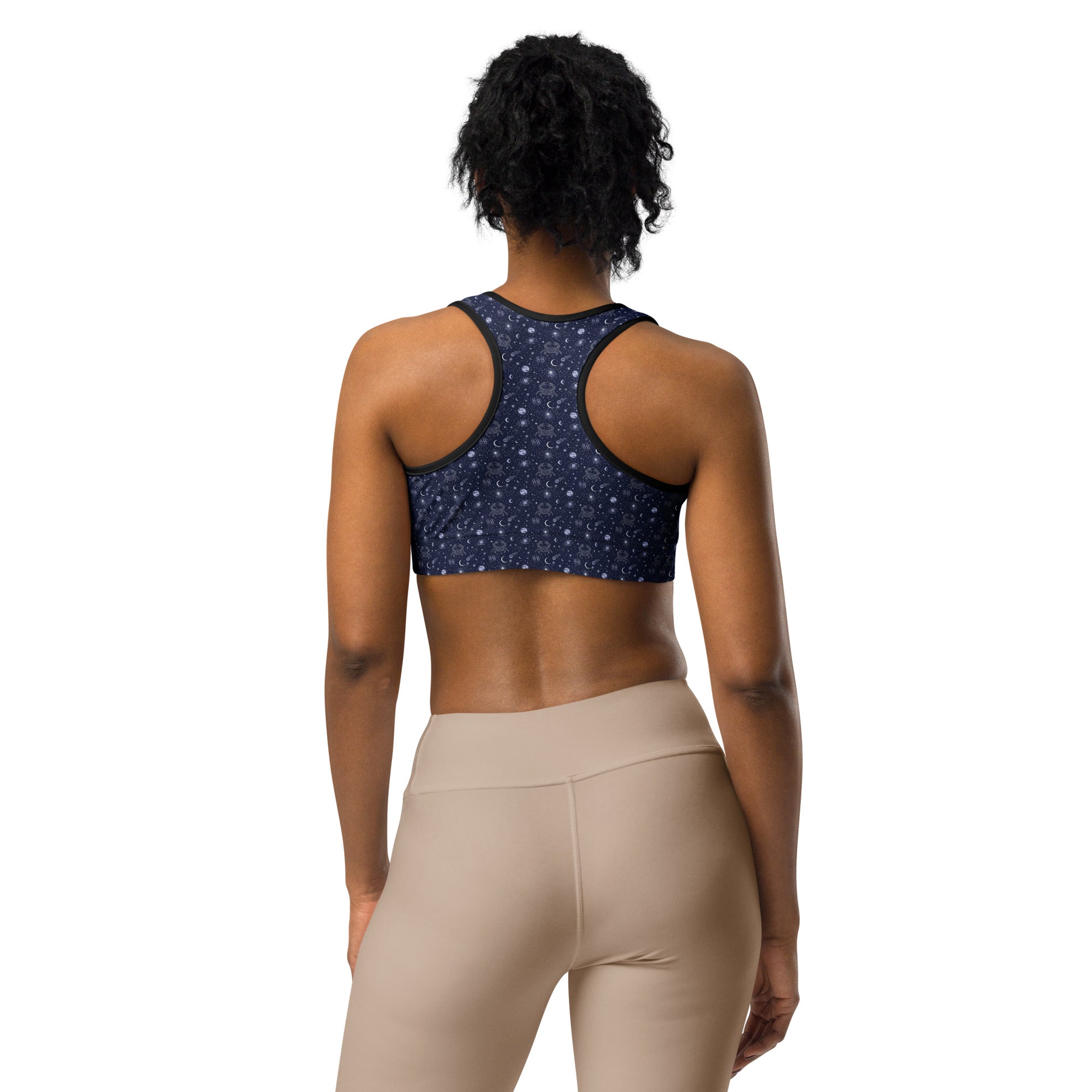 Cancer Celestial Sports Bra | GearBunch
