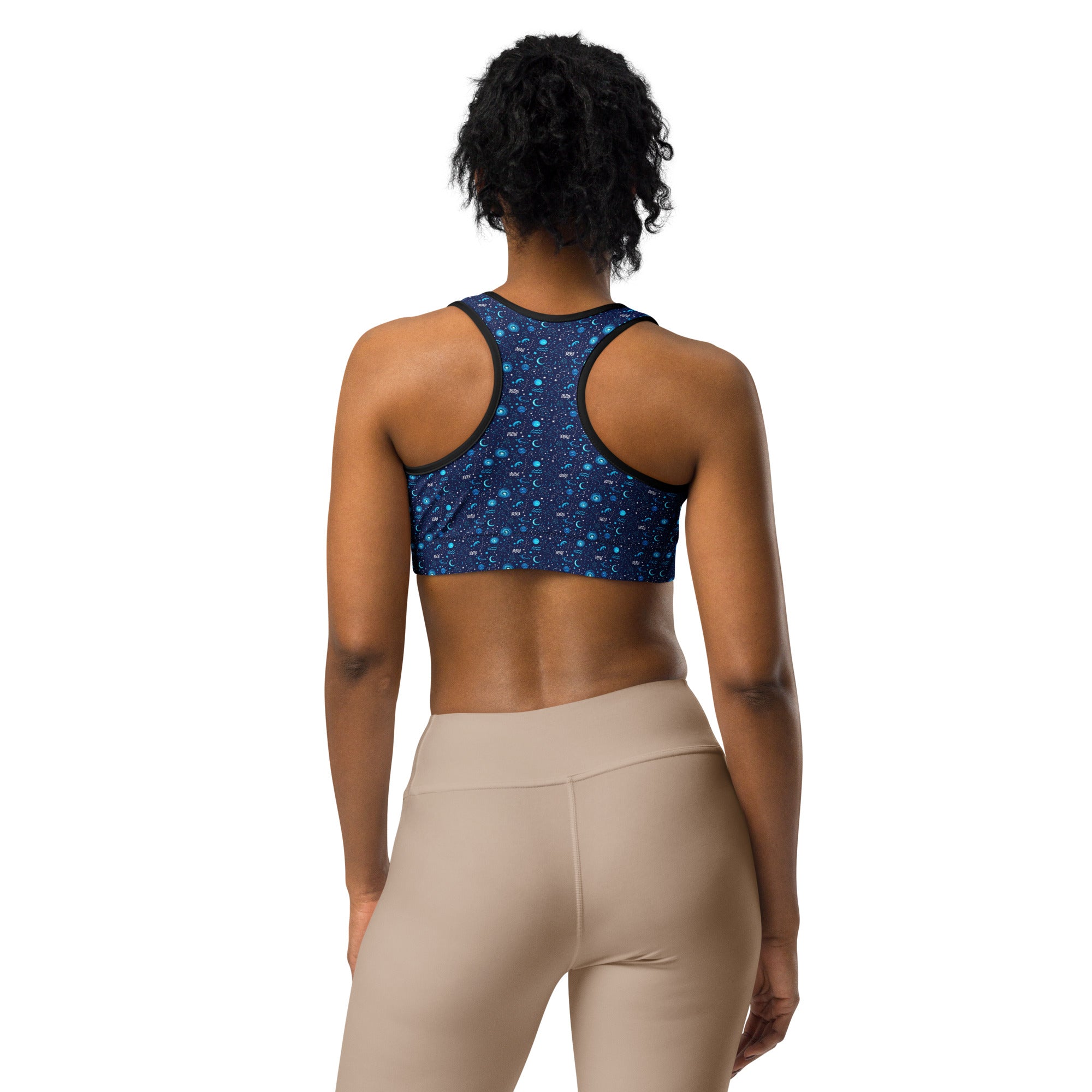 Aquarius Celestial Sports Bra | GearBunch