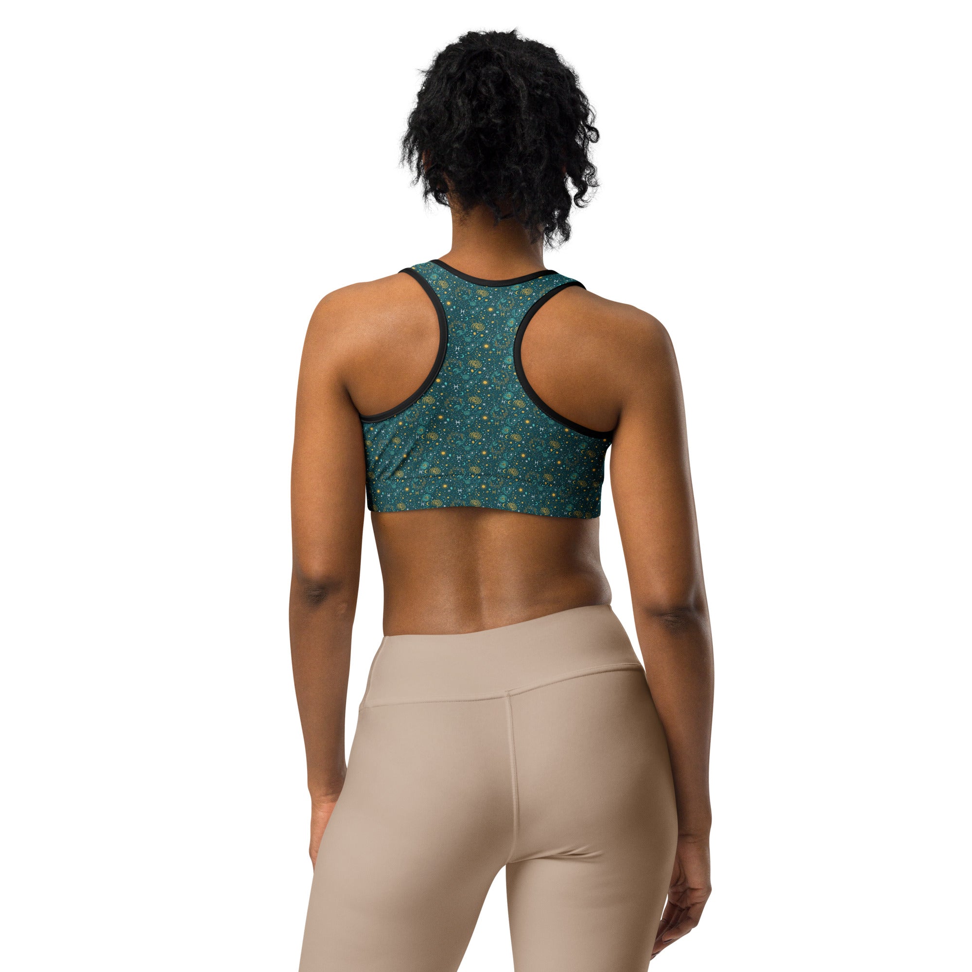 Pisces Celestial Sports Bra | GearBunch