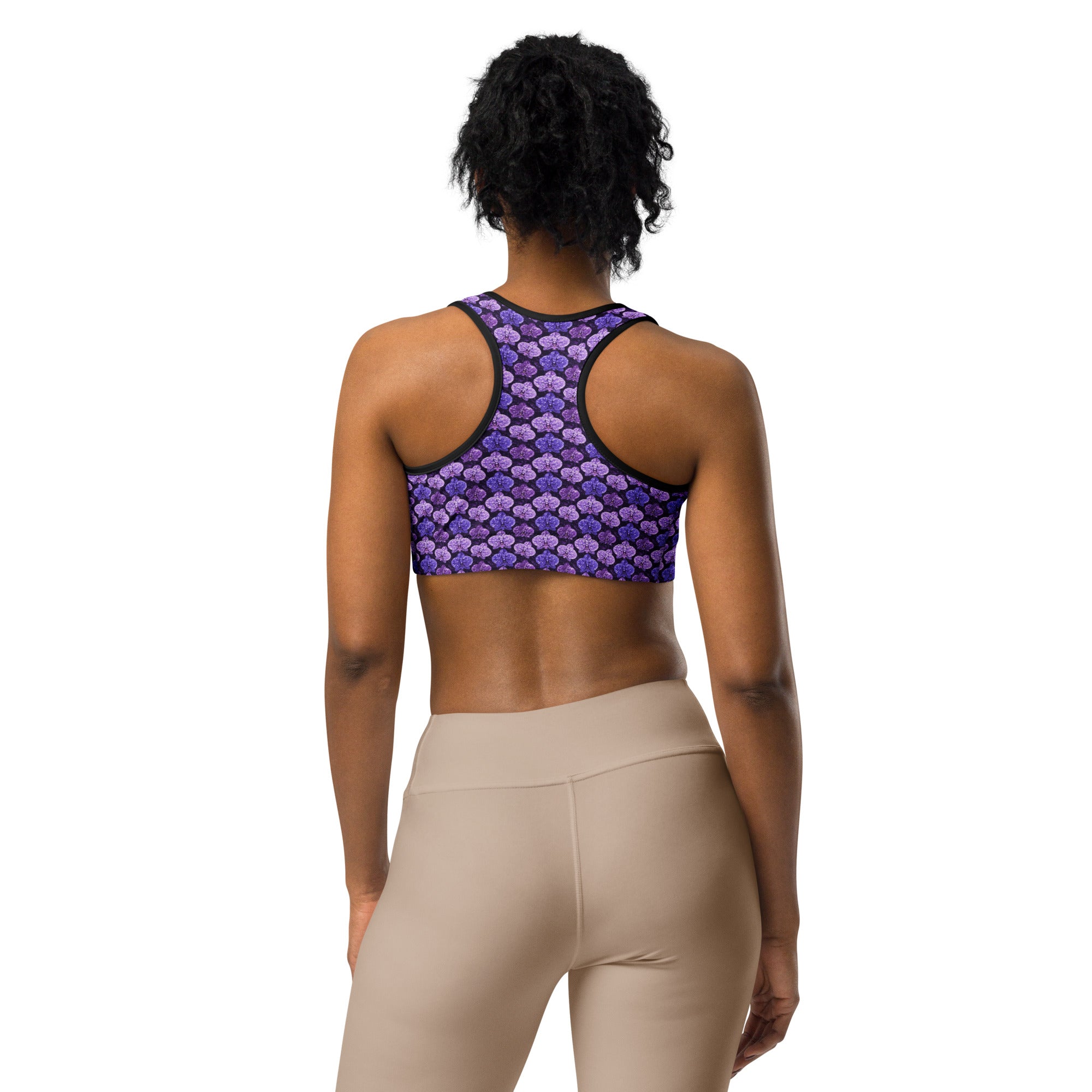Purple Orchid Sports Bra | GearBunch
