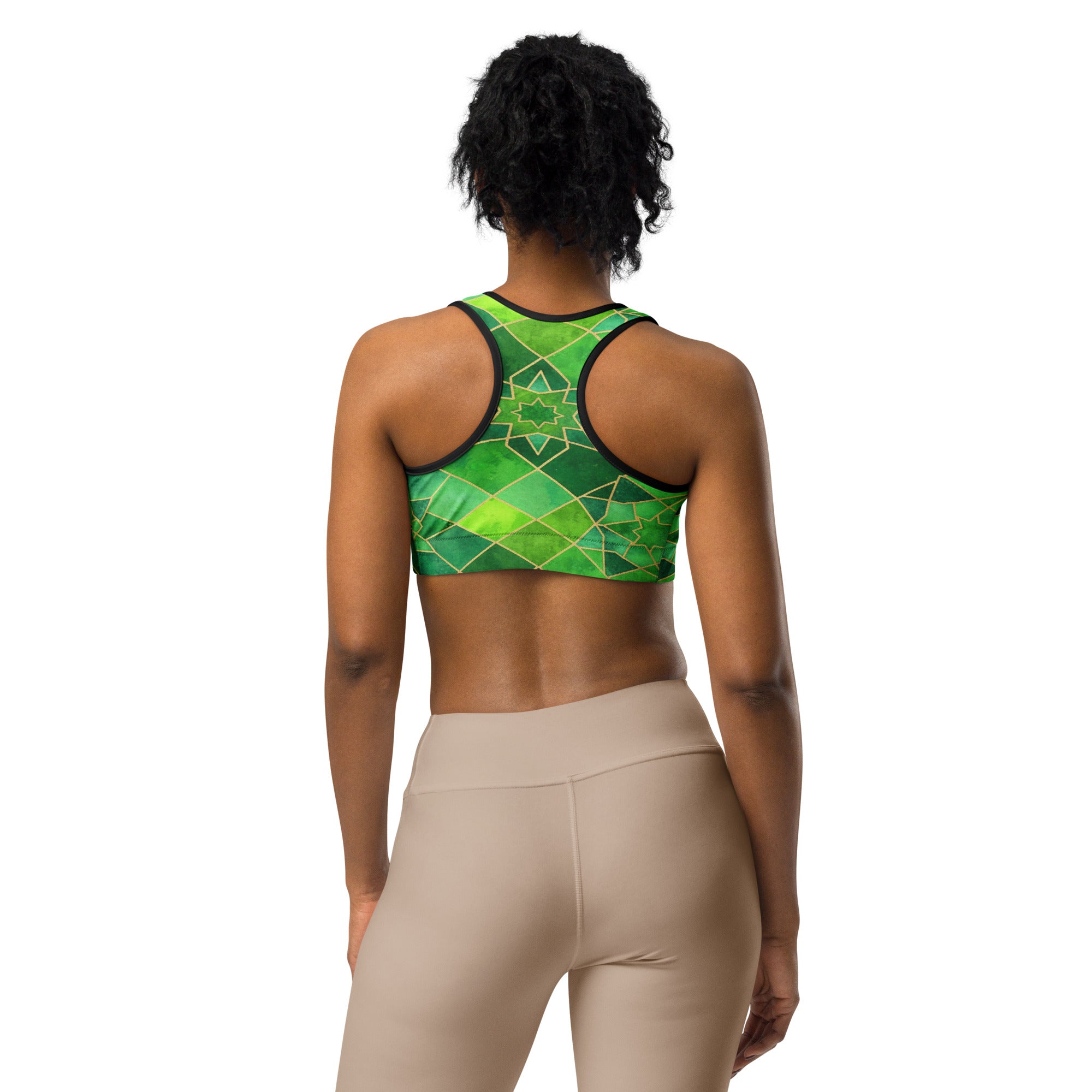 Emerald Jewel Sports Bra | GearBunch