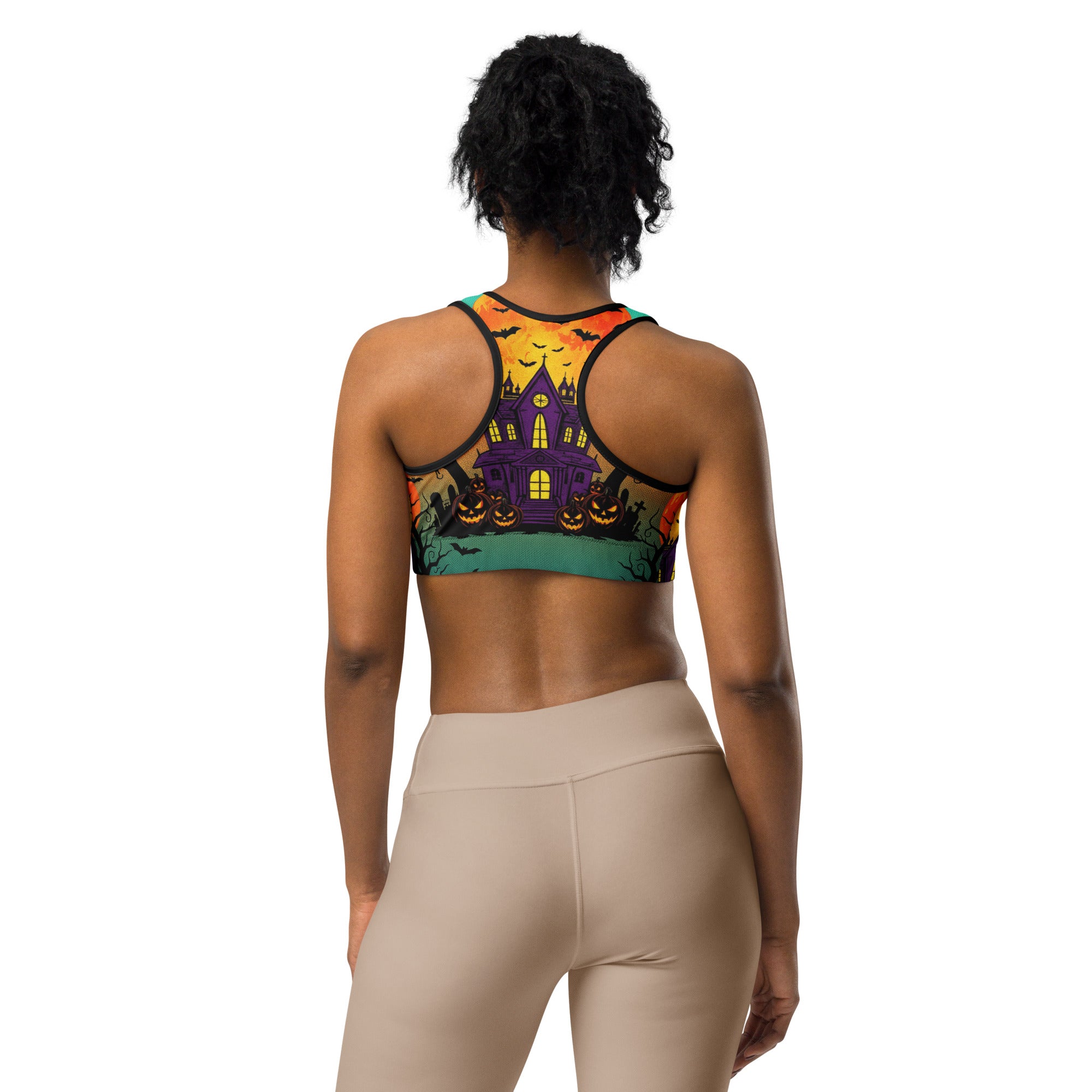 Haunted Manor Twilight Sports Bra | GearBunch