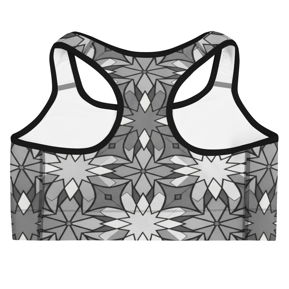 Zellige Monochrome Sports Bra | GearBunch