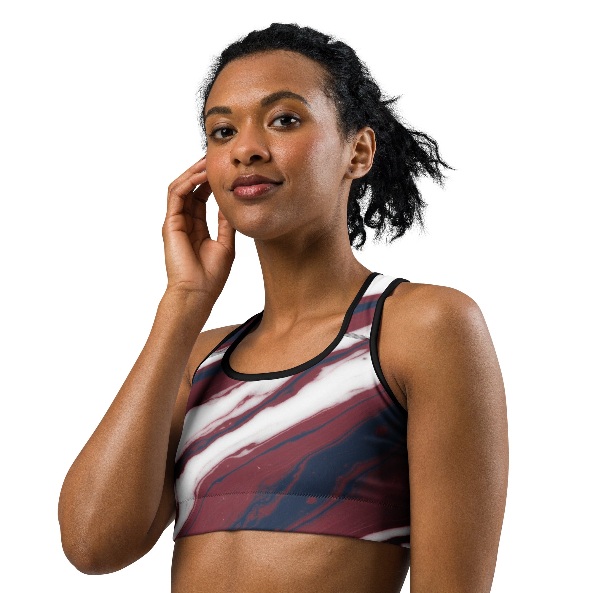 American Marble Sports Bra | GearBunch