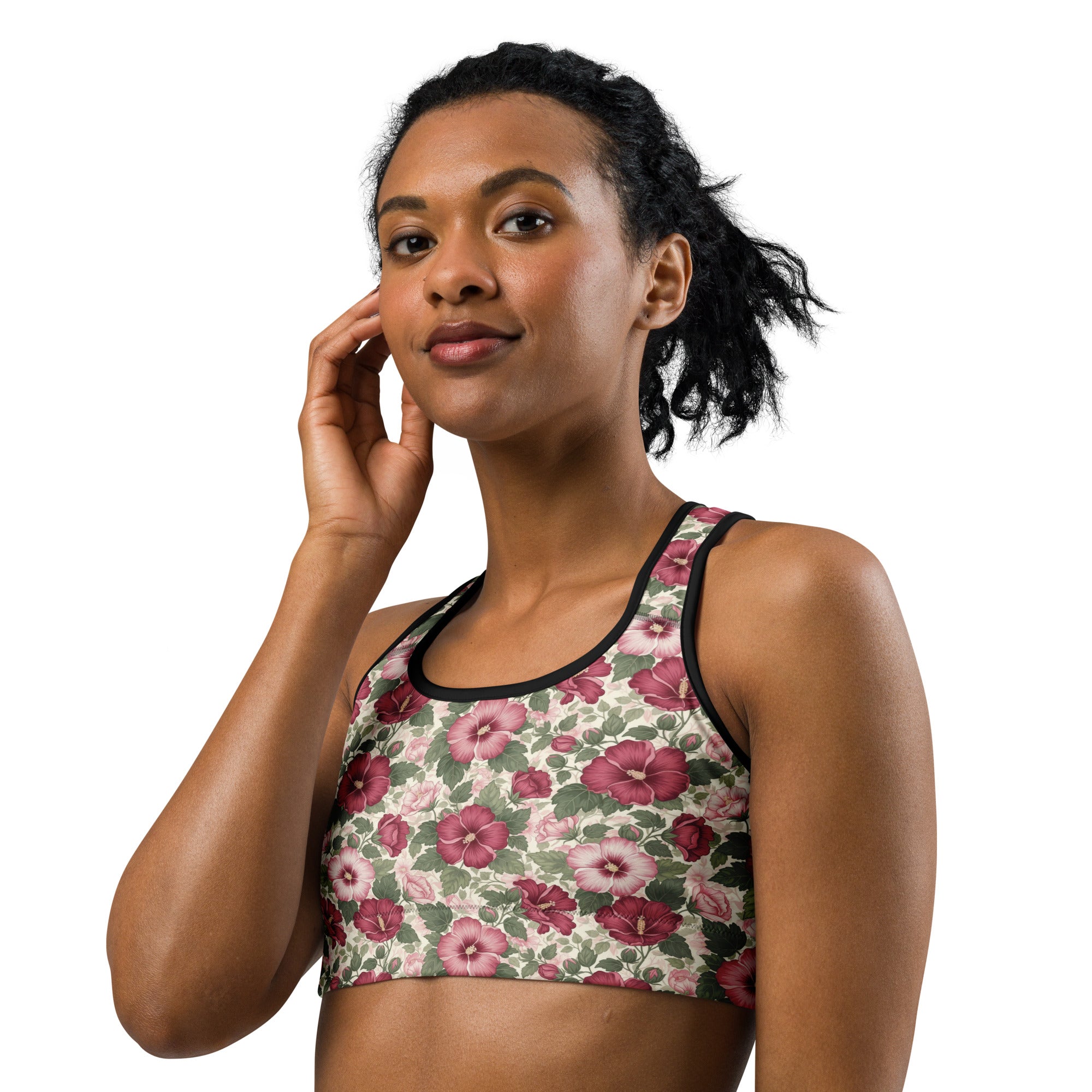 Rose of Sharon Sports Bra | GearBunch