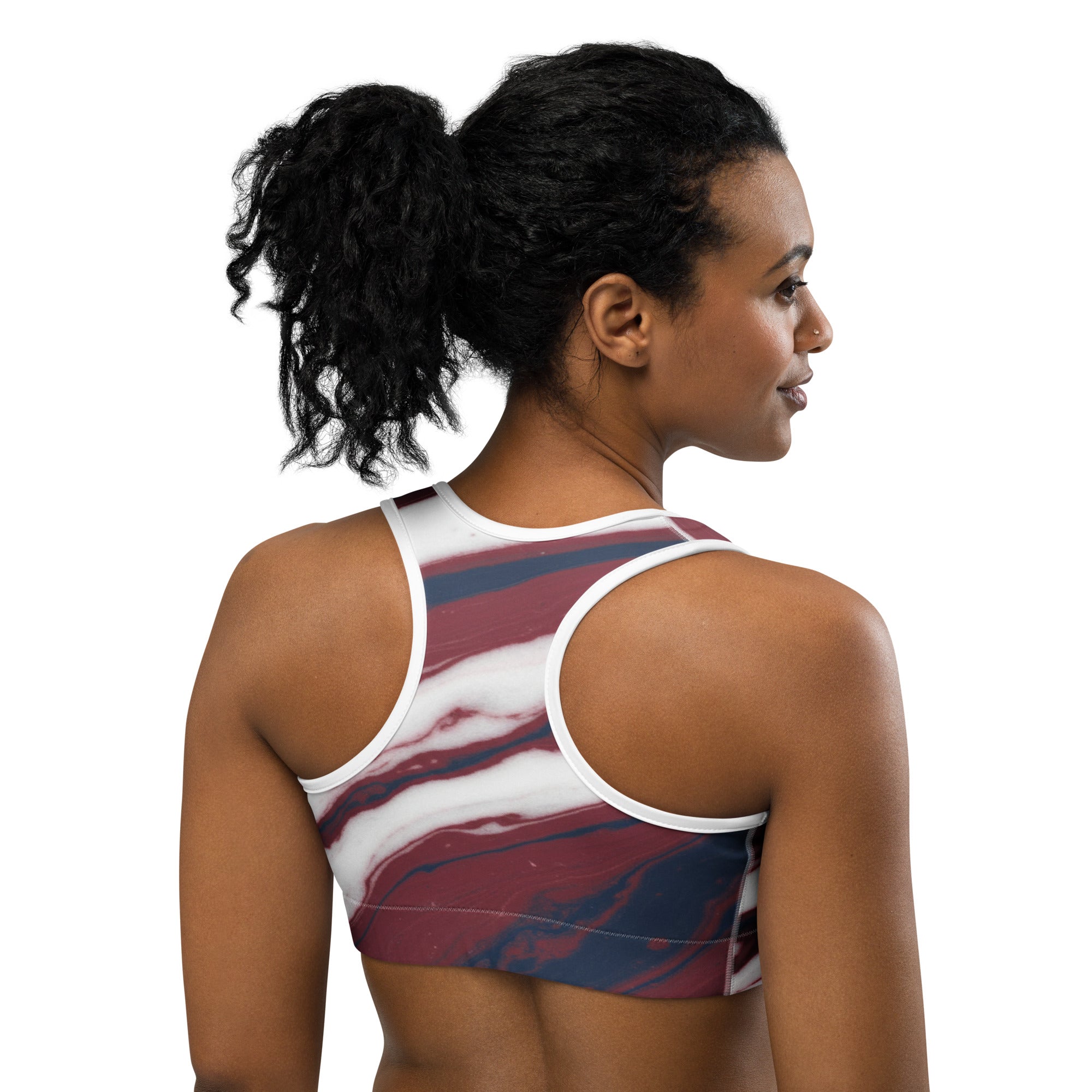 American Marble Sports Bra | GearBunch