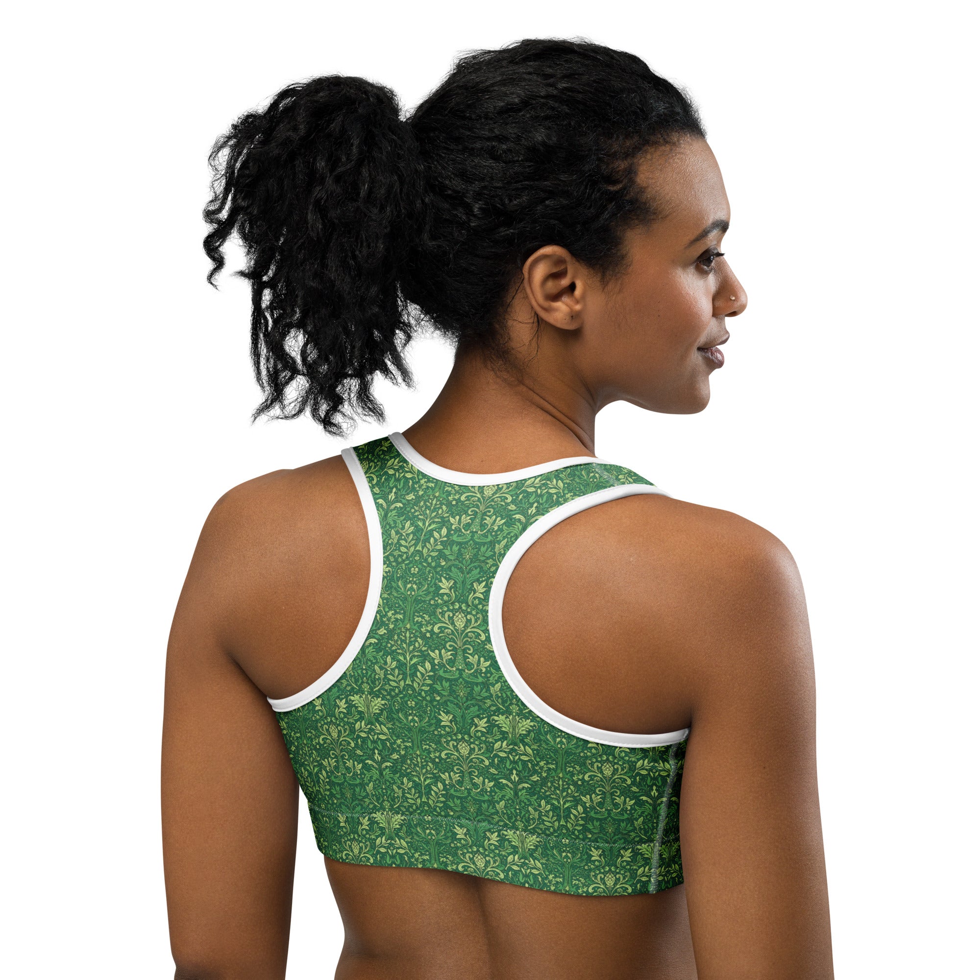 William Morris Tree Sports Bra | GearBunch