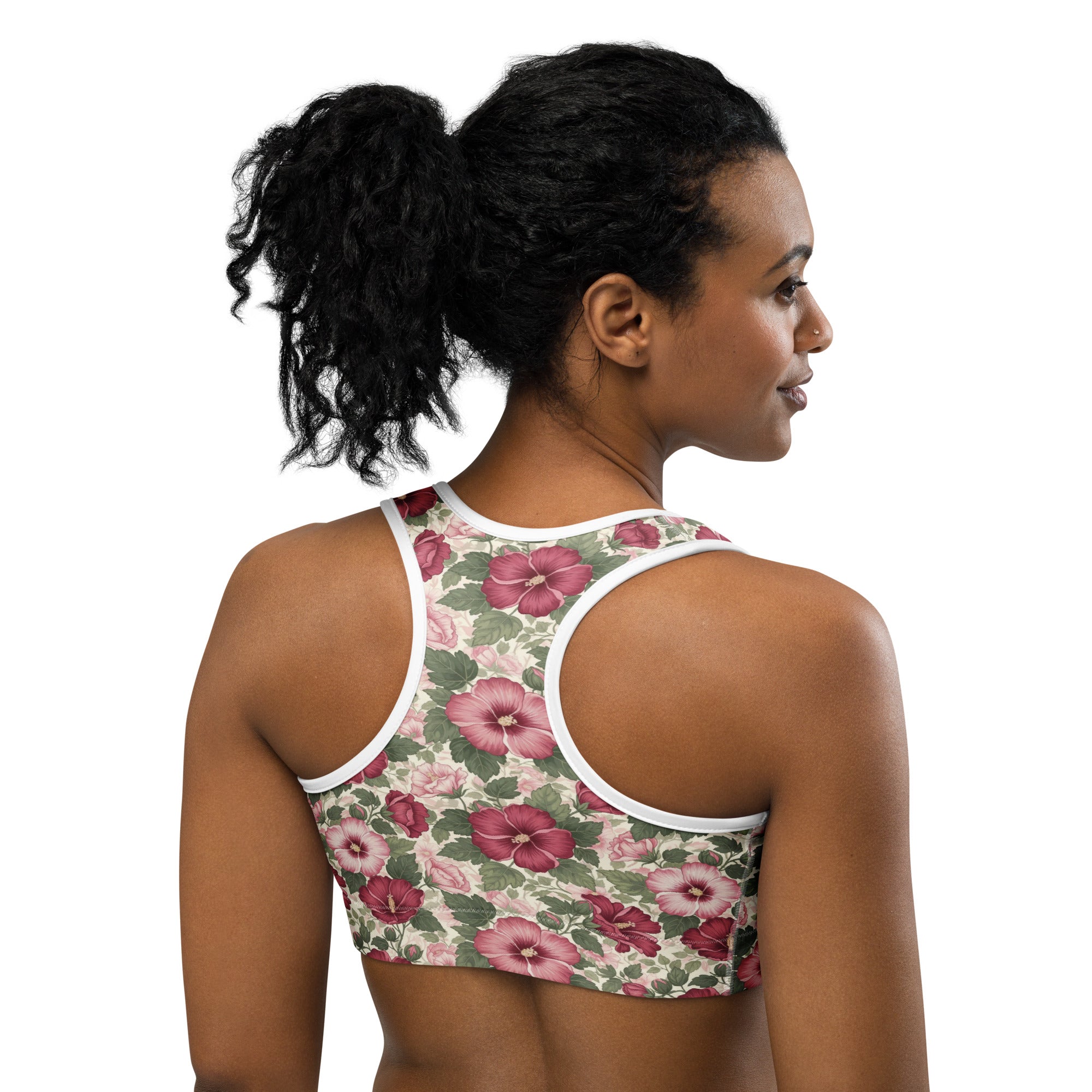 Rose of Sharon Sports Bra | GearBunch