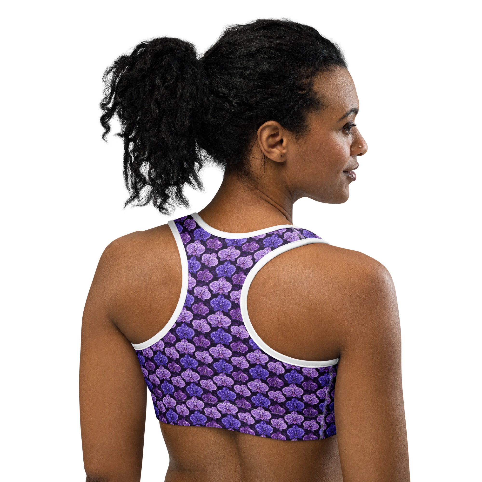 Purple Orchid Sports Bra | GearBunch