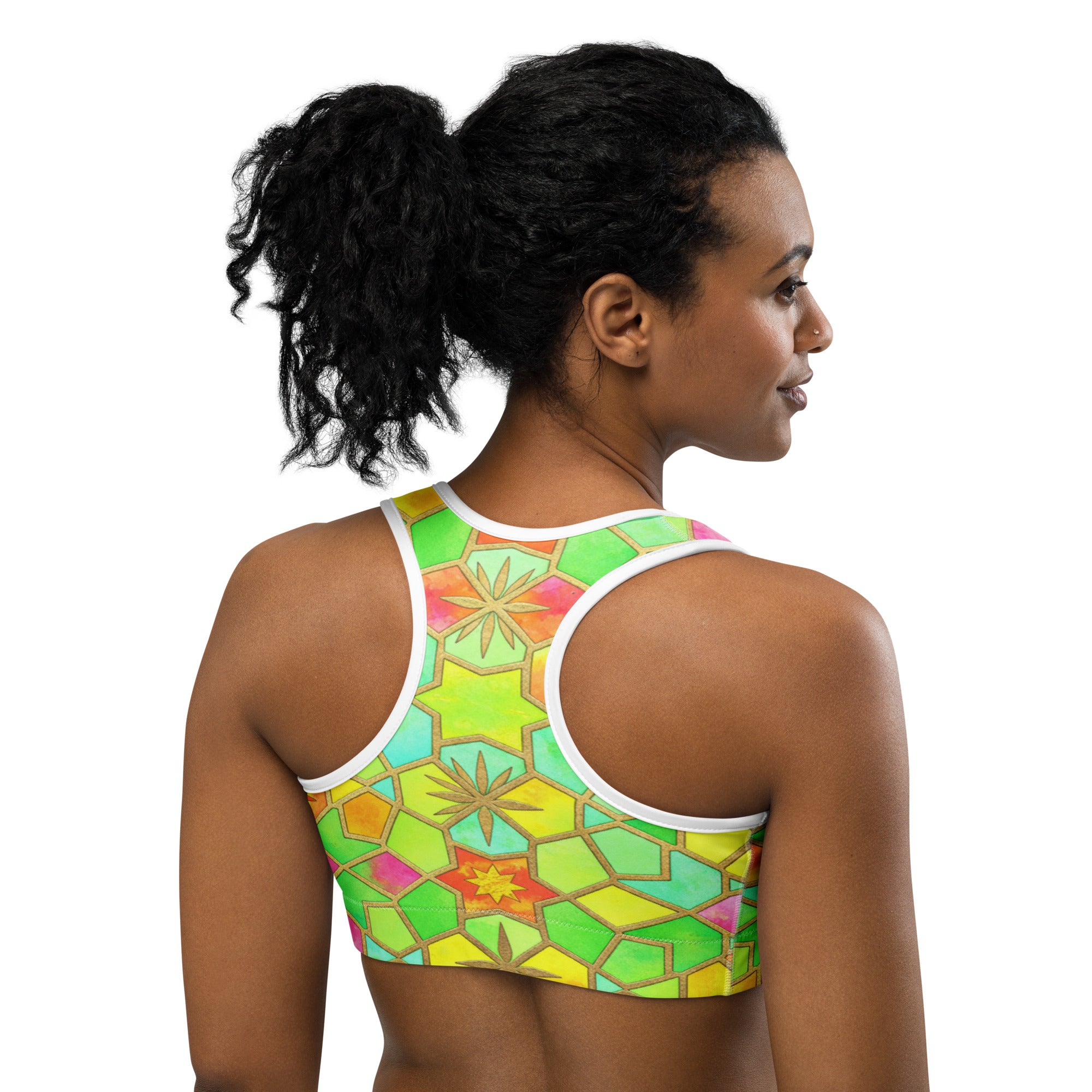 Tropical Punch Sports Bra | GearBunch