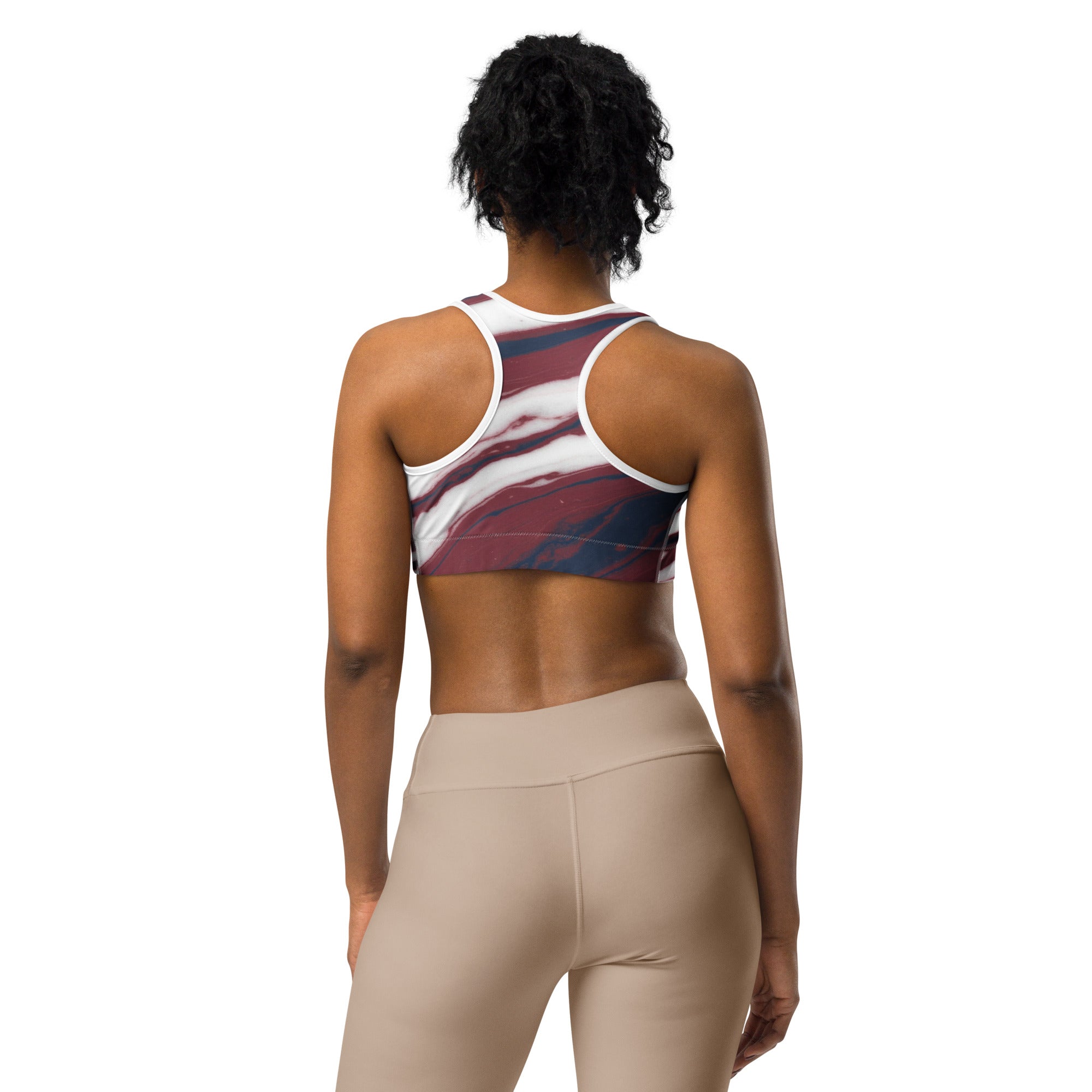 American Marble Sports Bra | GearBunch