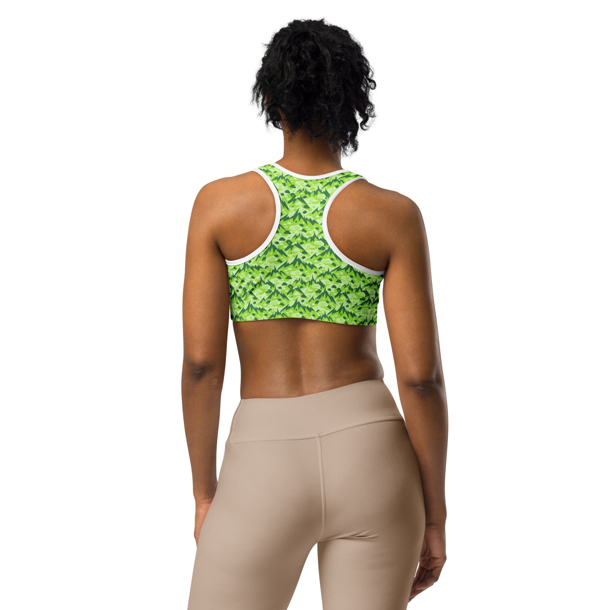 Dragon Mountain Hills Sports Bra | GearBunch