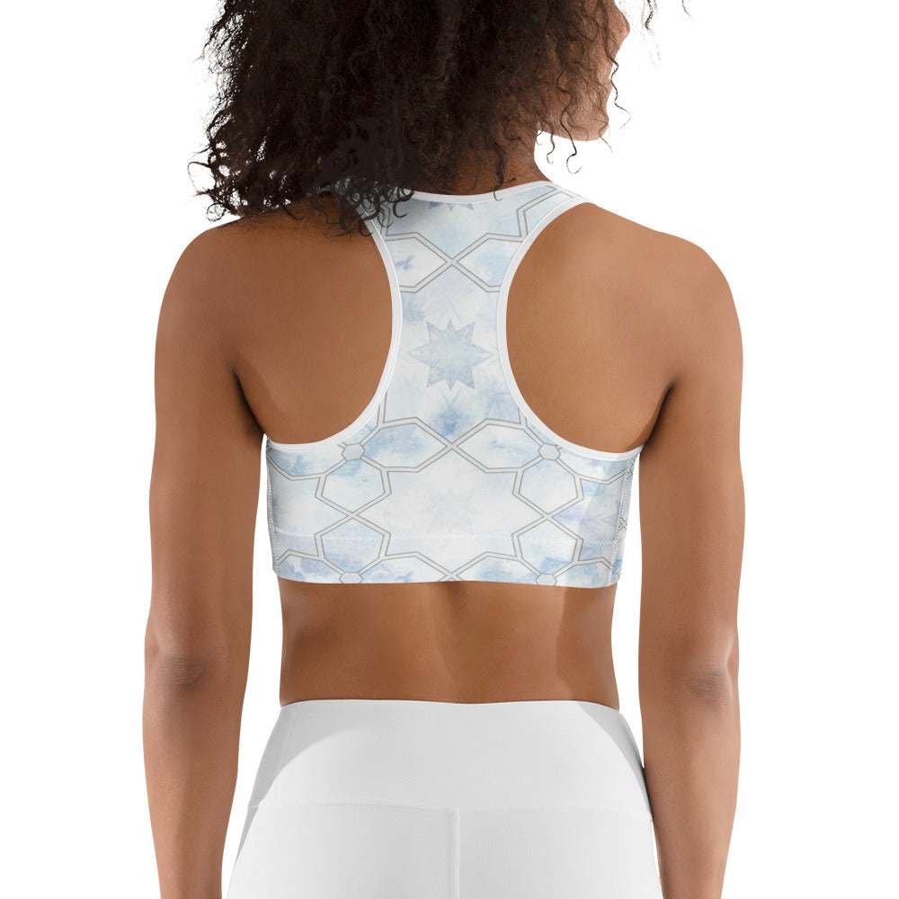 Ice Crystal Sports Bra | GearBunch