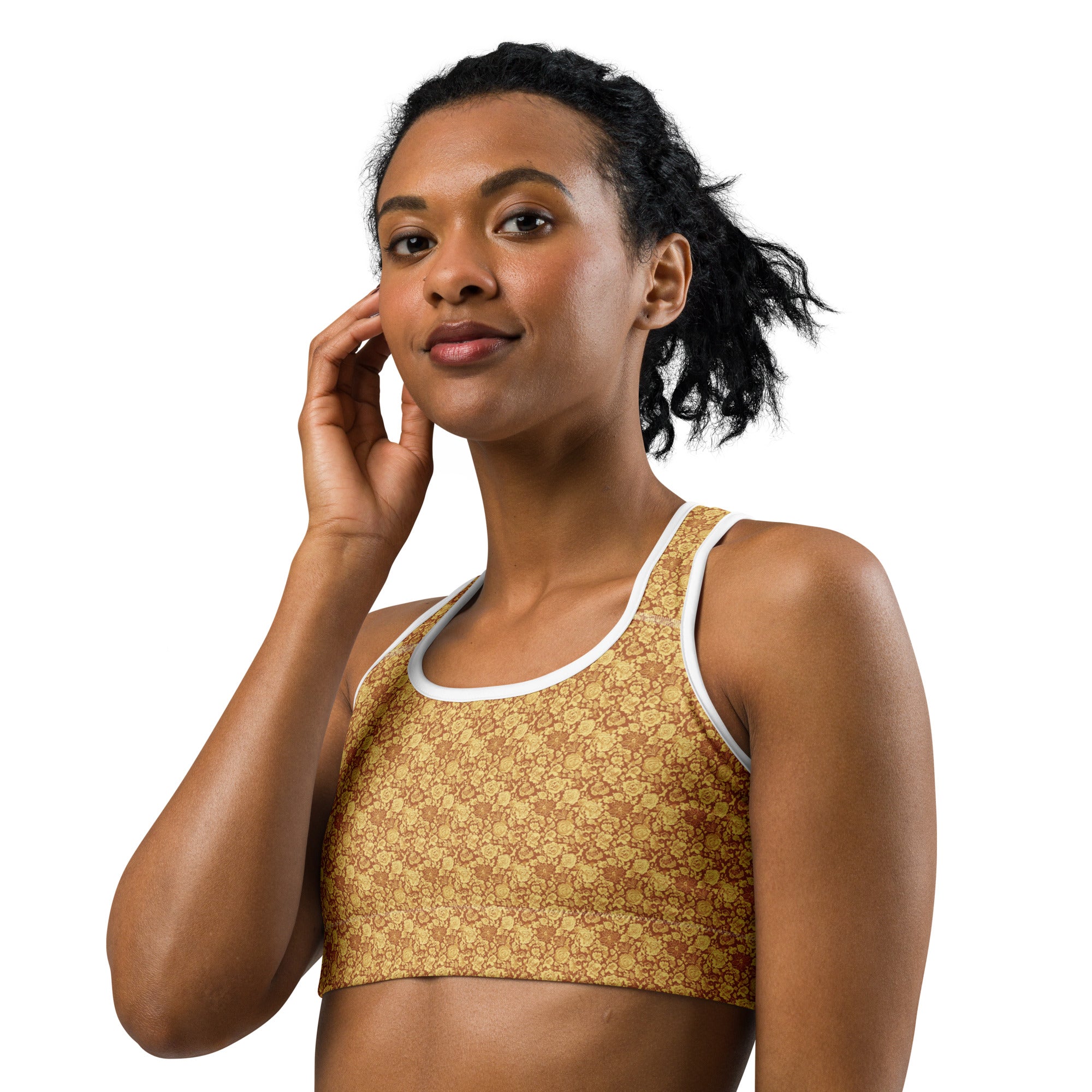 Vintage Magazine Fashion Sports Bra | GearBunch