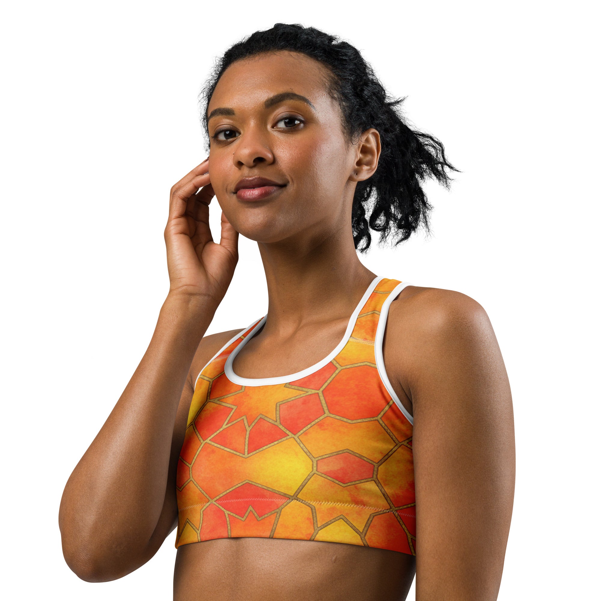 Sunset Blaze Sports Bra | GearBunch