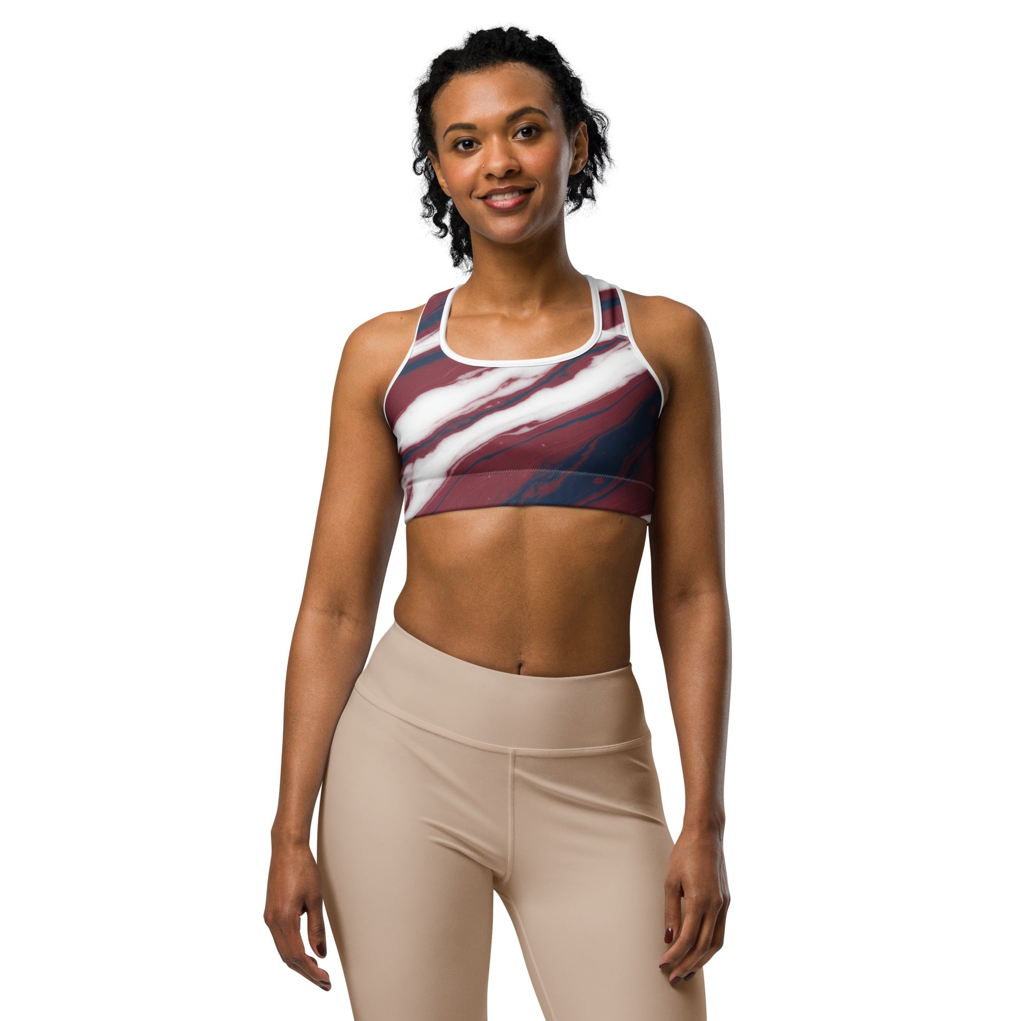 American Marble Sports Bra | GearBunch