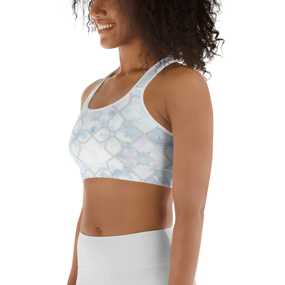 Ice Crystal Sports Bra | GearBunch