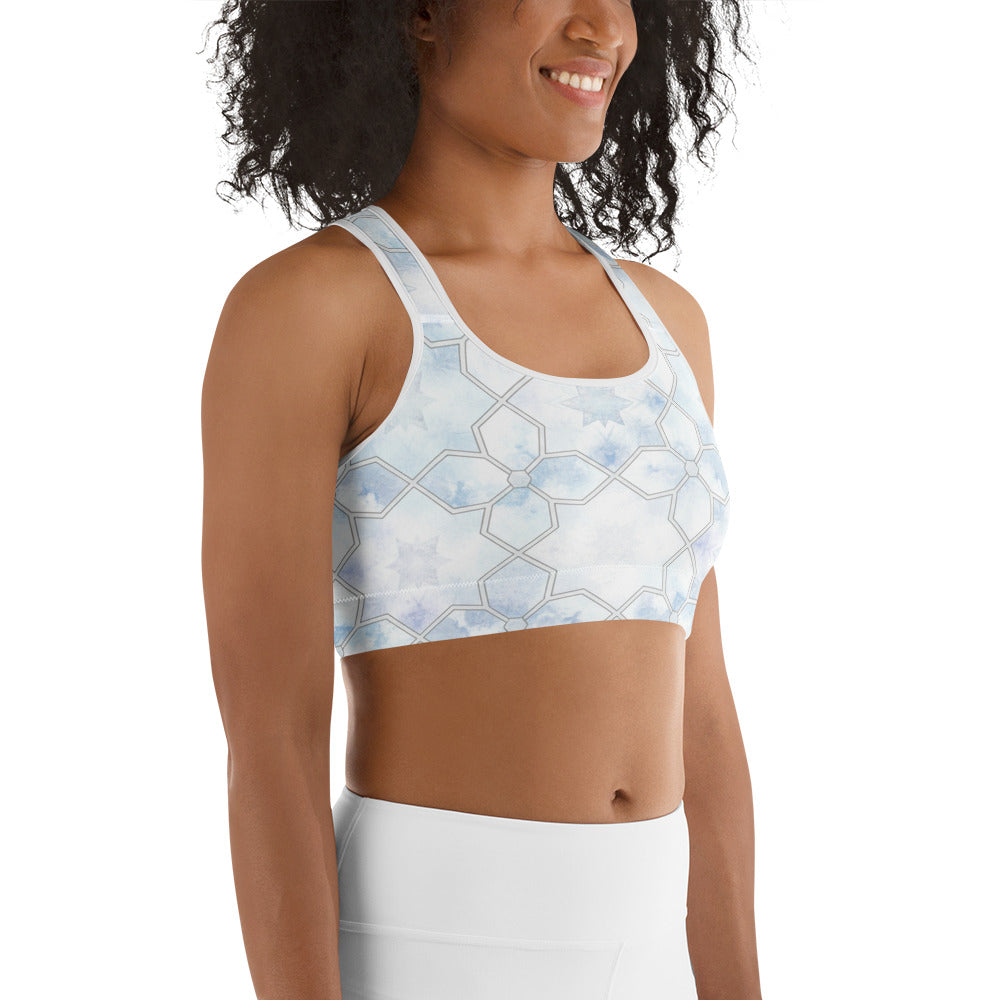 Ice Crystal Sports Bra | GearBunch
