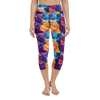 Canyon Sunset Yoga Capris Front