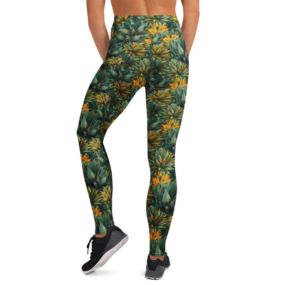 Desert Plant Yoga Pants | GearBunch