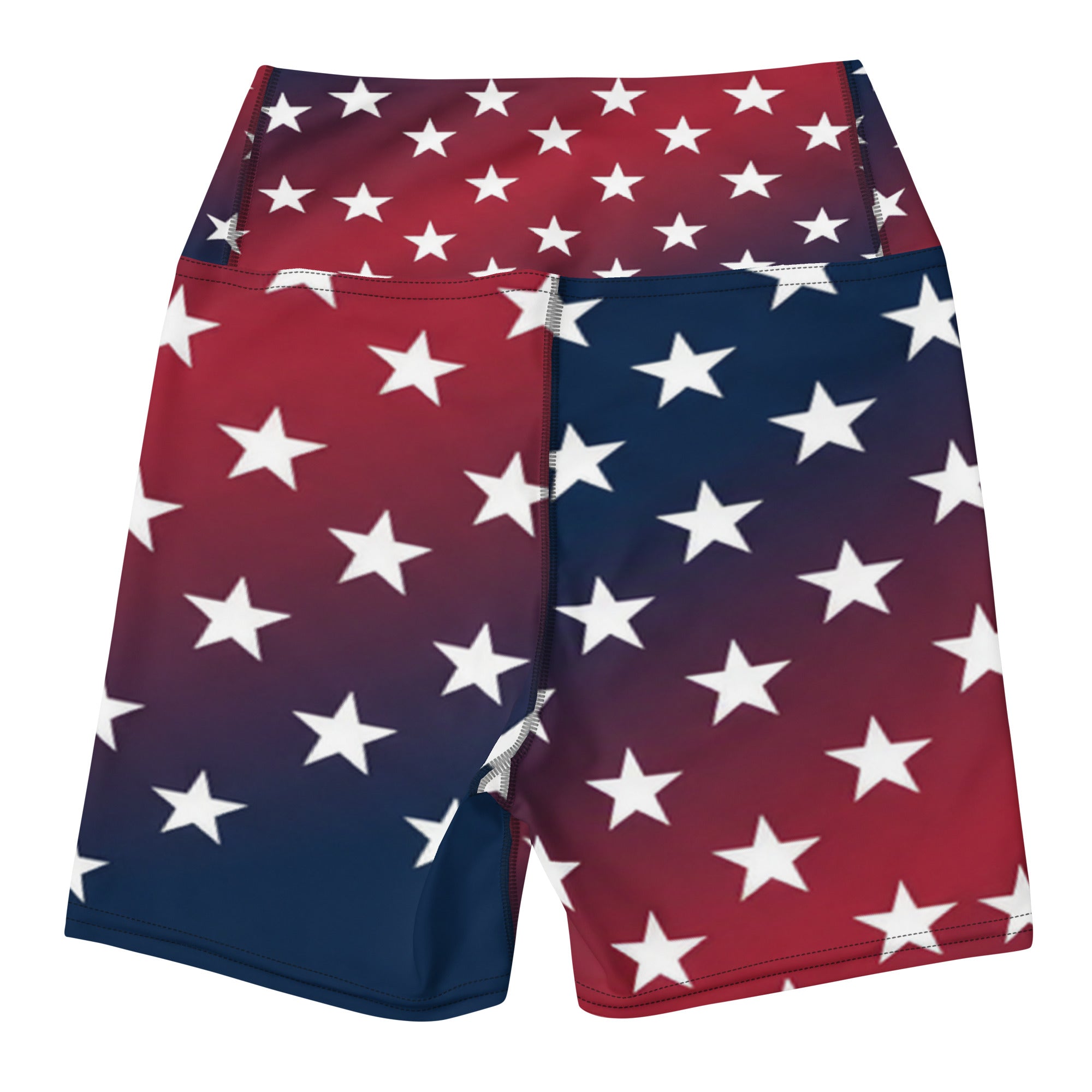 American Sunset Yoga Shorts | GearBunch