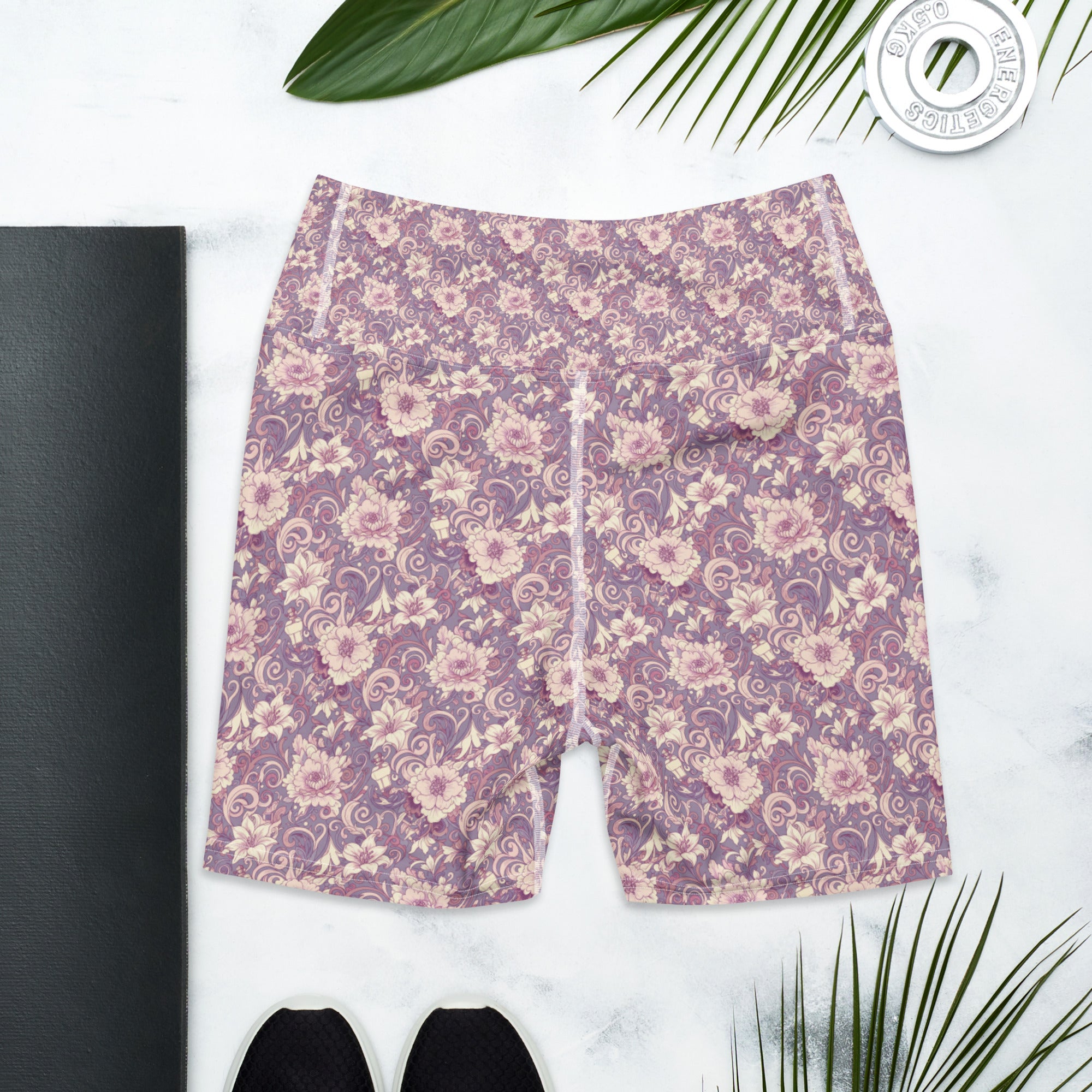 Vintage Fashion Cover Yoga Shorts | GearBunch