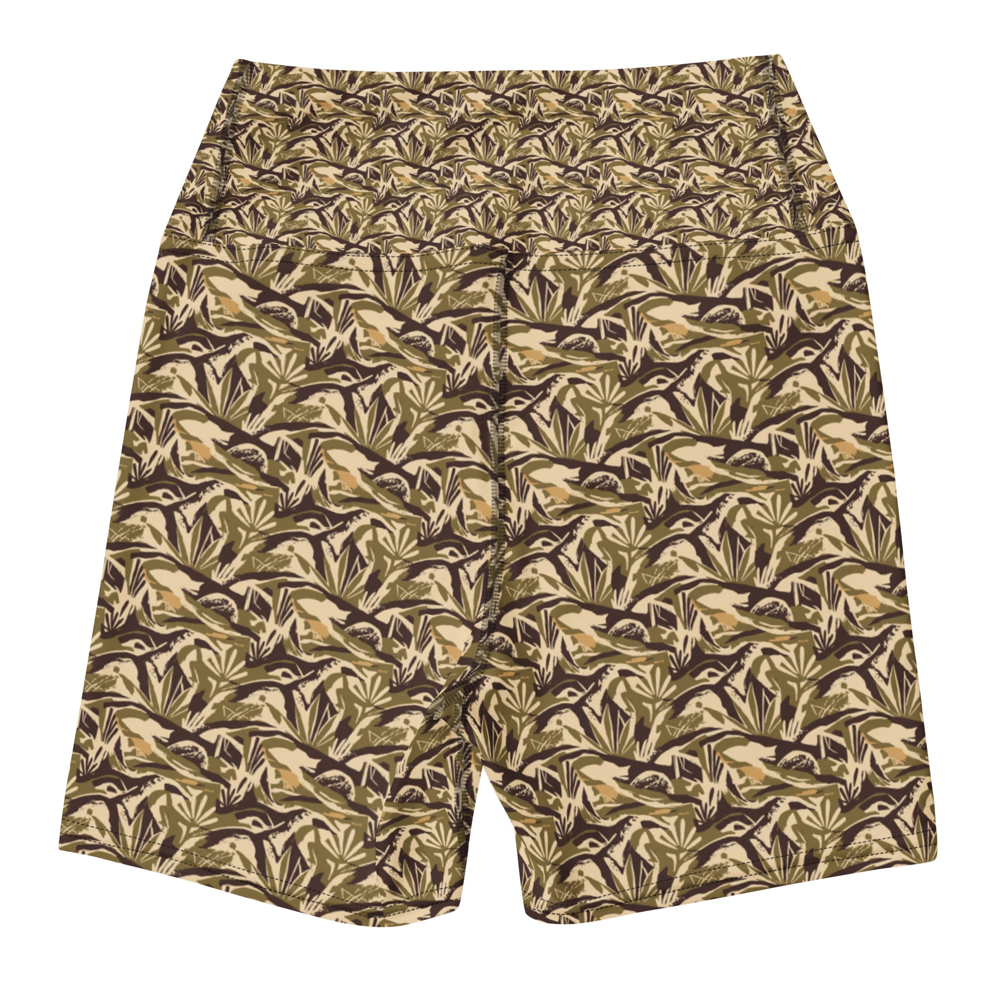 Abstract Desert Landscape Yoga Shorts | GearBunch